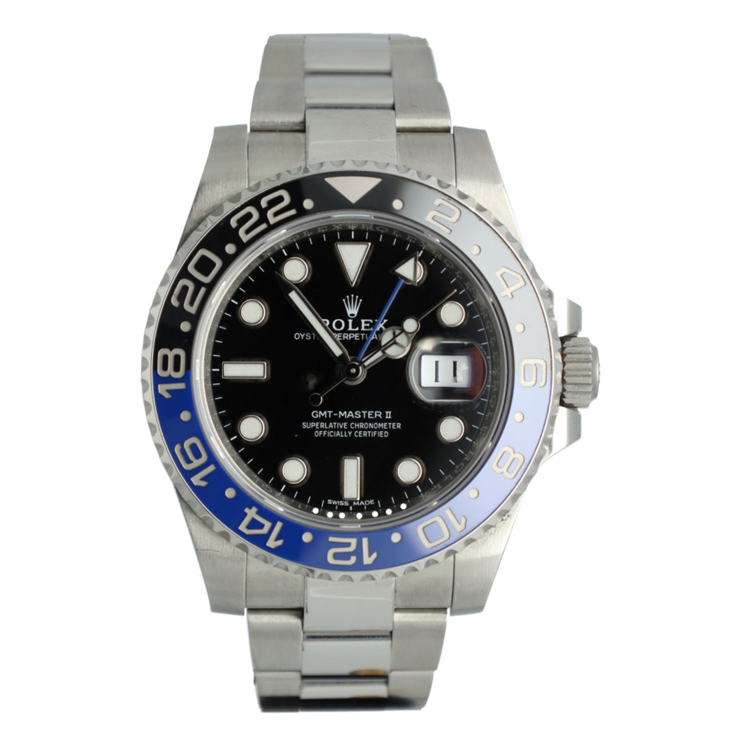 Rolex GMT-Master II 116710BLNR (2018) - Zwart wijzerplaat 40mm Staal (3/14)