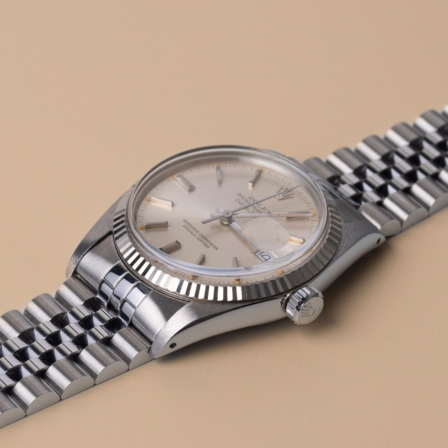 Rolex Datejust 36 16014 (1982) - Silver dial 36 mm Steel case (4/4)