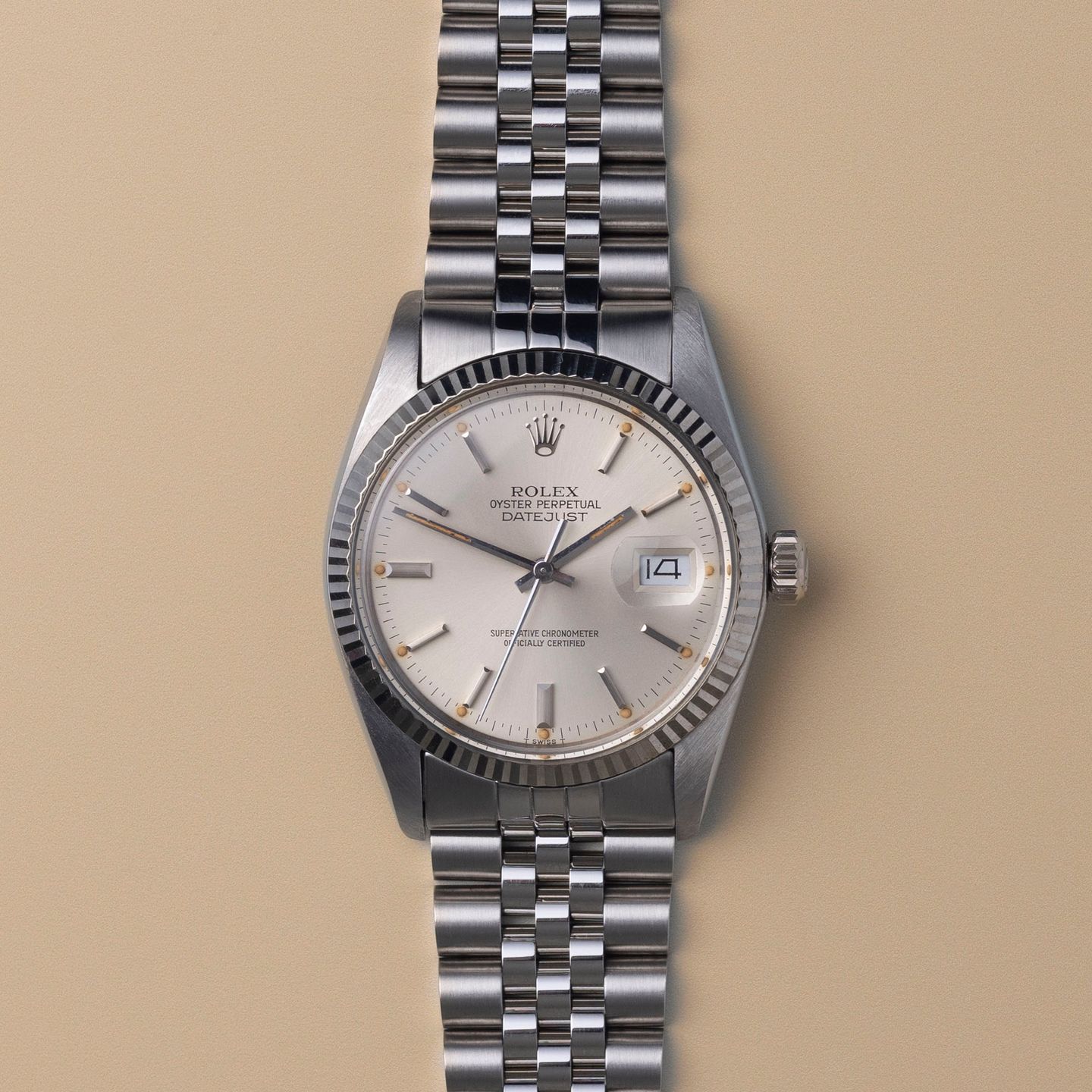 Rolex Datejust 36 16014 (1982) - Silver dial 36 mm Steel case (1/4)