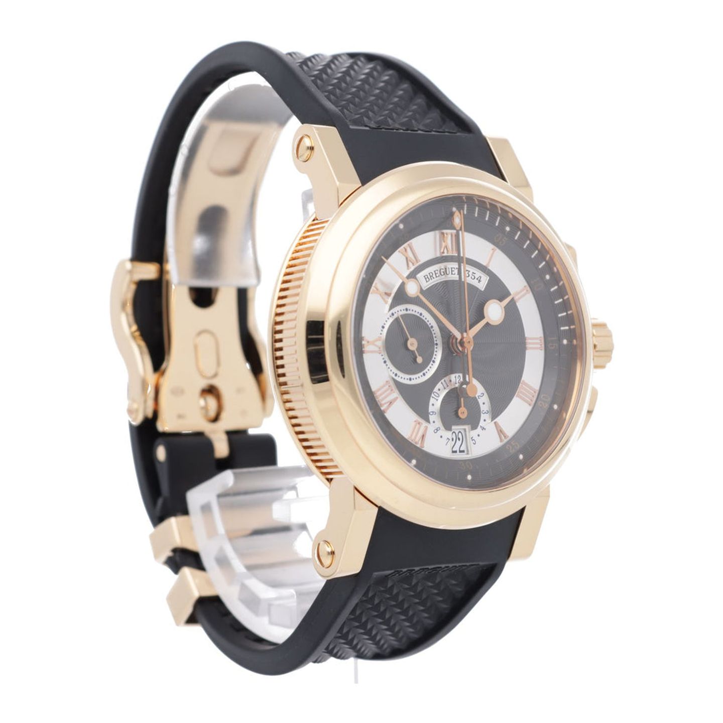 Breguet Marine 5827BR/Z2/5ZU (2025) - Grey dial 42 mm Rose Gold case (7/7)