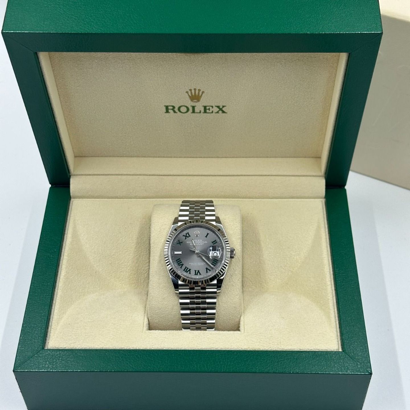 Rolex Datejust 36 126234 (2024) - Grey dial 36 mm Steel case (4/8)