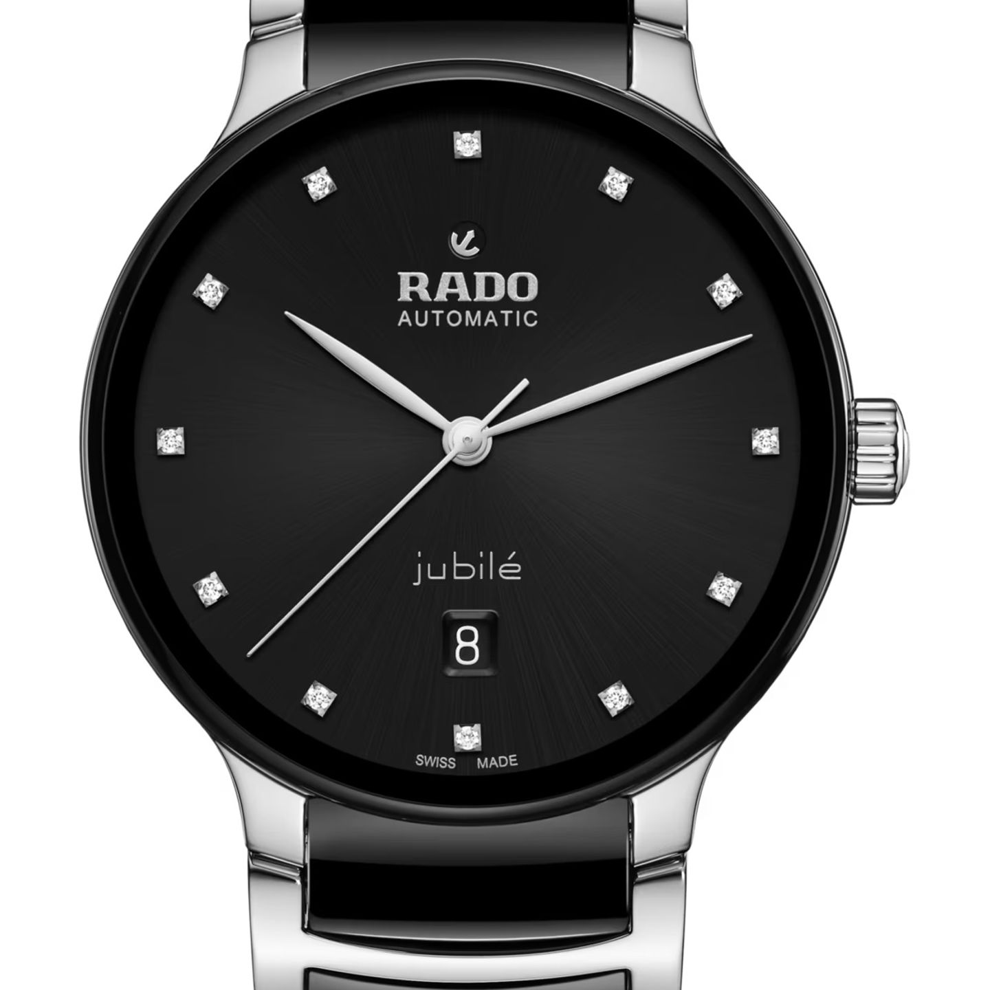 Rado Centrix R30018742 (2024) - Black dial 40 mm Steel case (1/1)