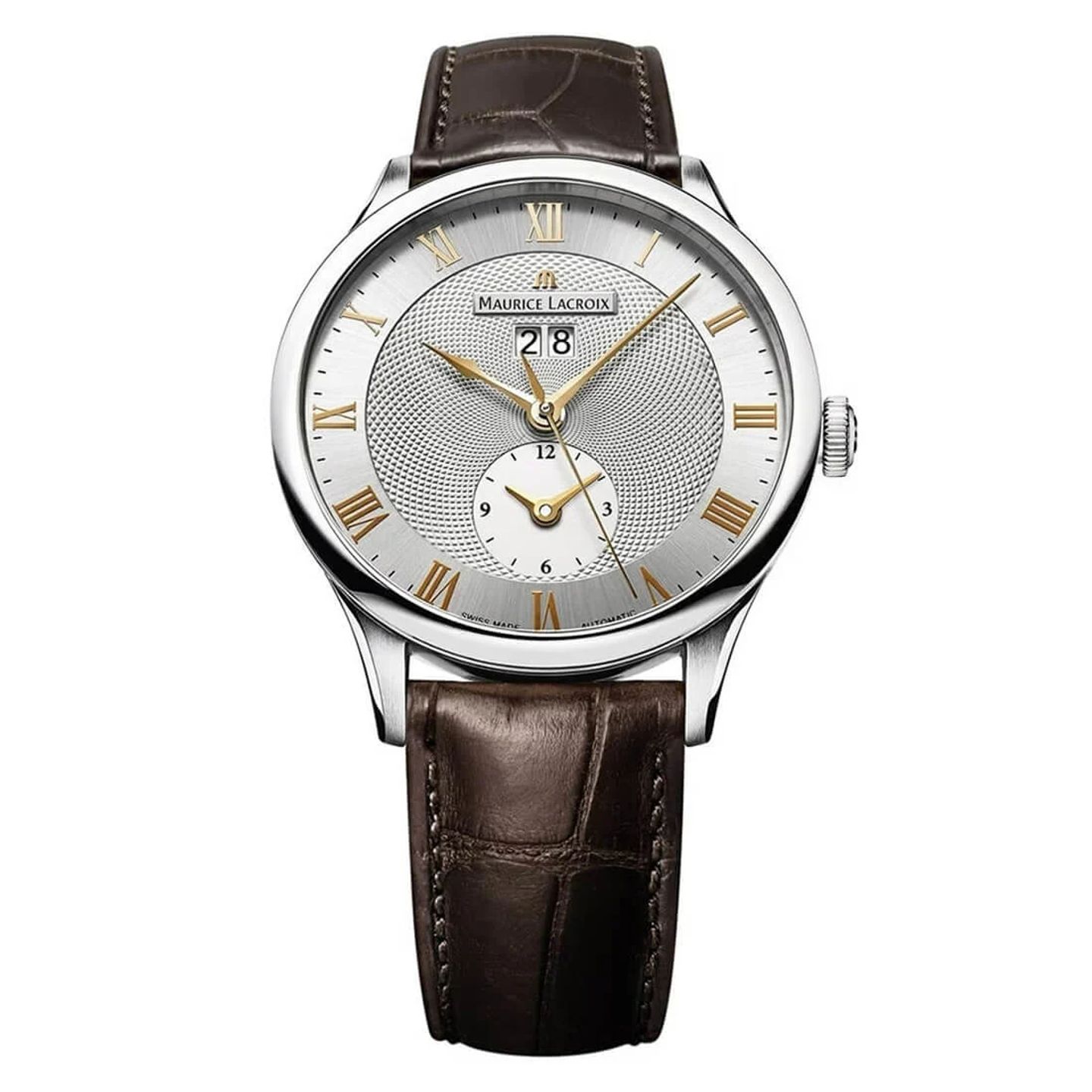 Maurice Lacroix Masterpiece MP6707-SS001-111 (2023) - Silver dial 40 mm Steel case (3/3)