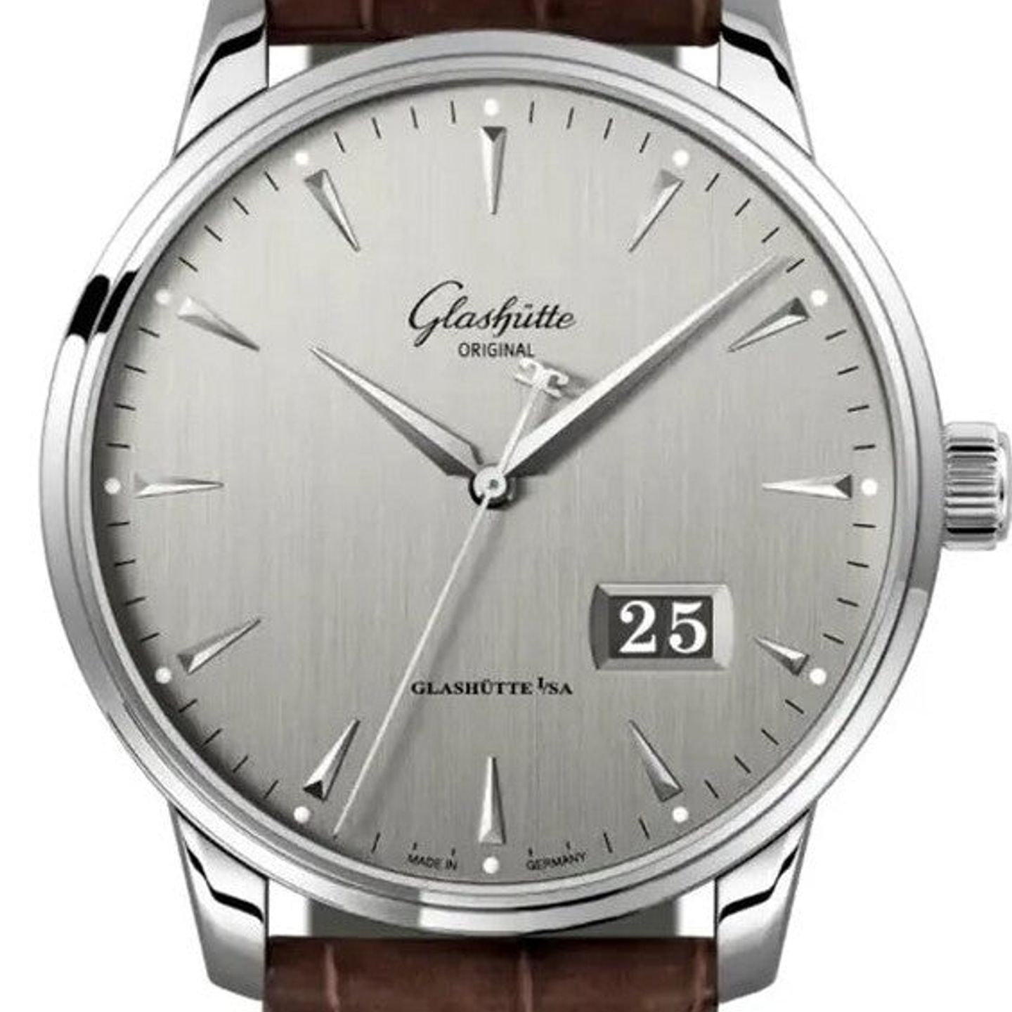 Glashütte Original Senator Excellence 1-36-04-03-02-31 (2026) - Grijs wijzerplaat 40mm Staal (1/1)