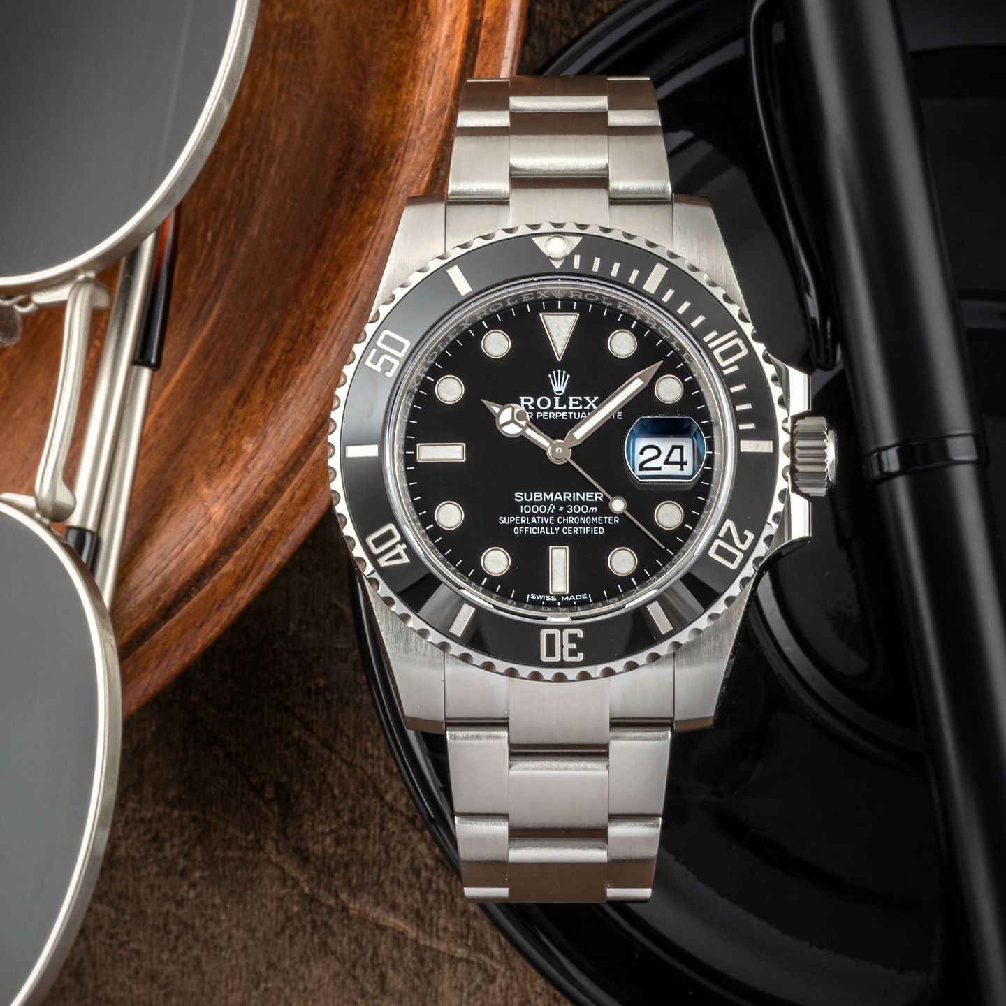 Rolex Submariner Date 116610LN (2012) - 40mm Staal (2/8)