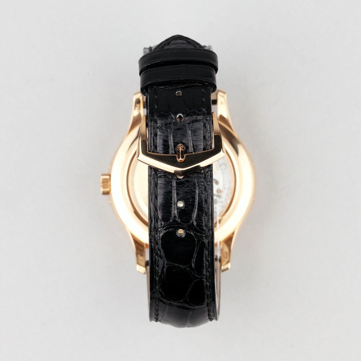 Patek Philippe Annual Calendar 5205R (2016) - Zwart wijzerplaat 41mm Roségoud (7/8)