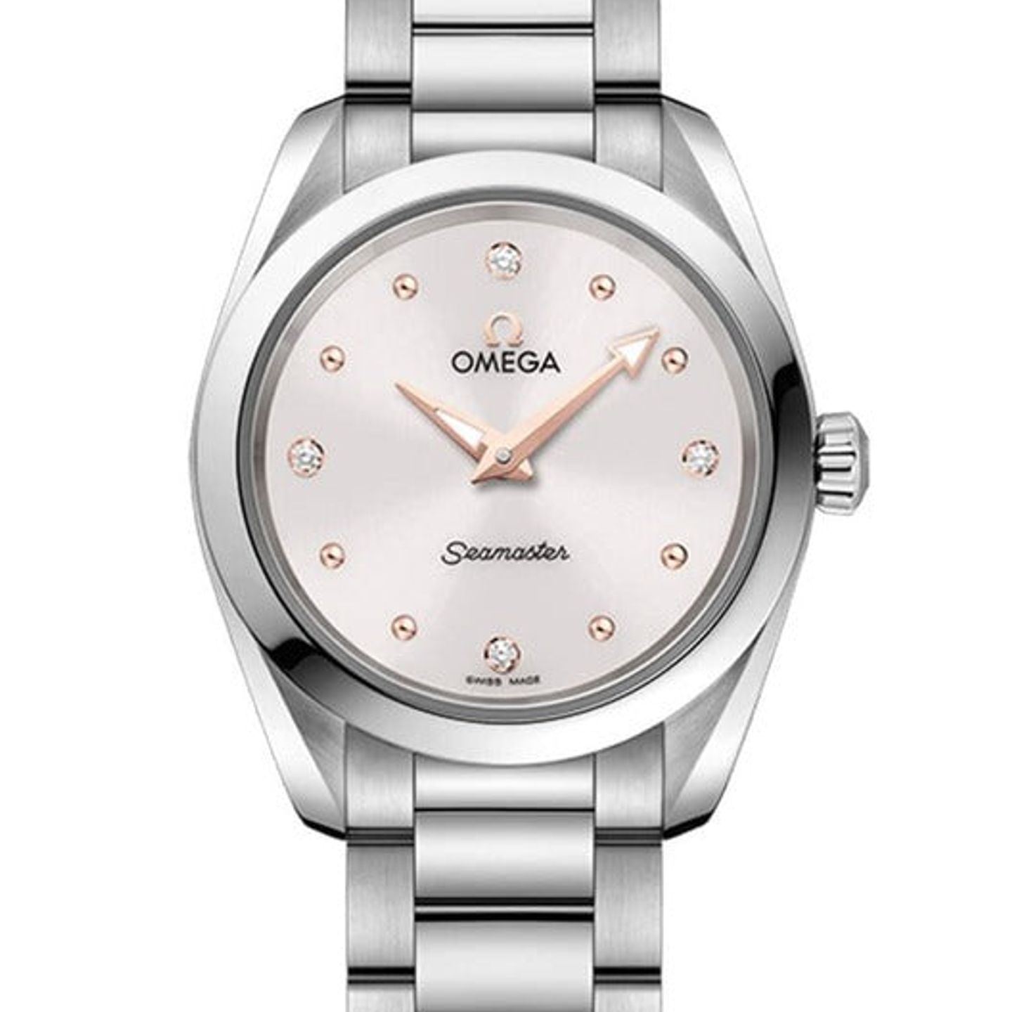 Omega Seamaster Aqua Terra 220.10.28.60.54.001 (2026) - White dial 28 mm Steel case (1/1)