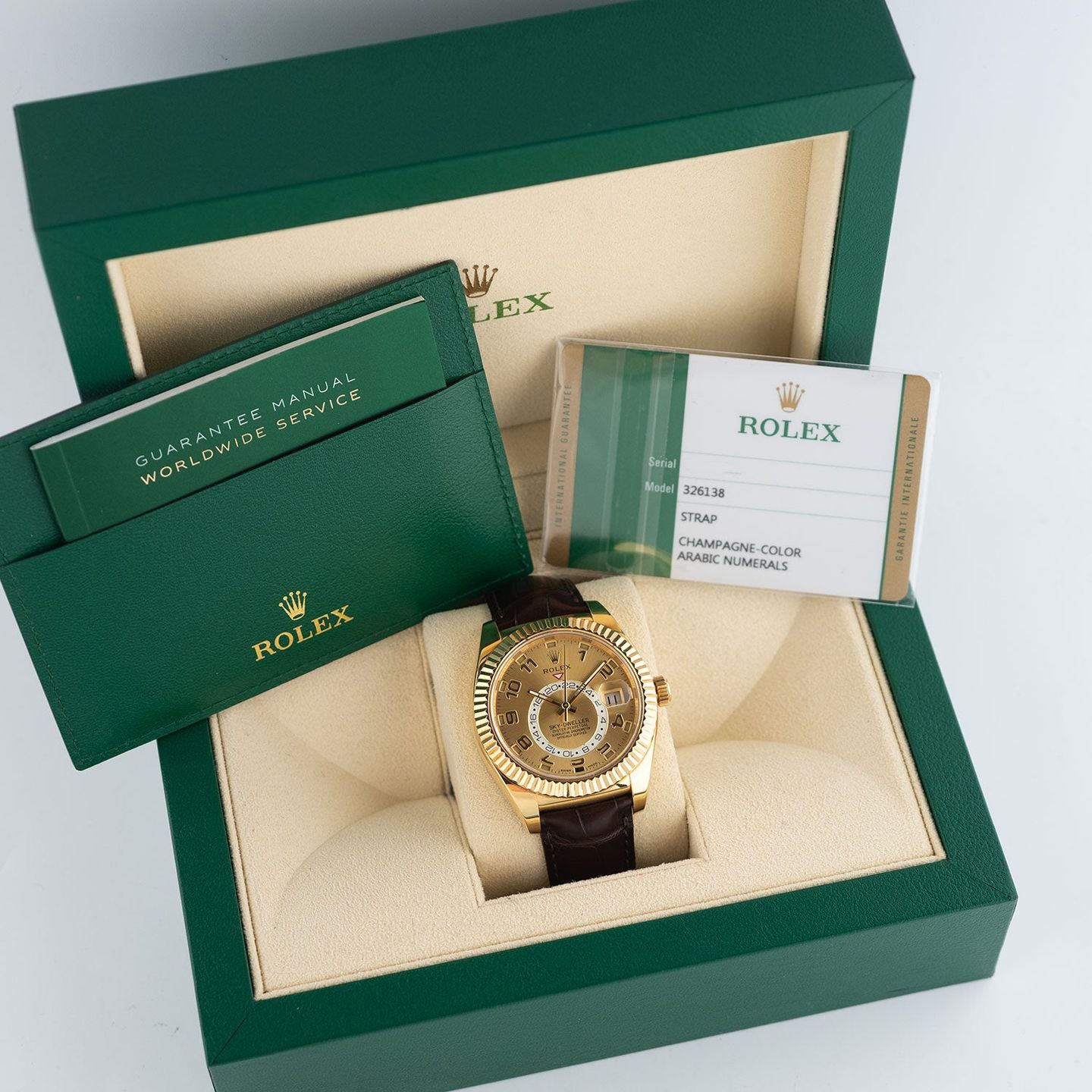Rolex Sky-Dweller 326138 (2018) - 42mm Geelgoud (7/7)