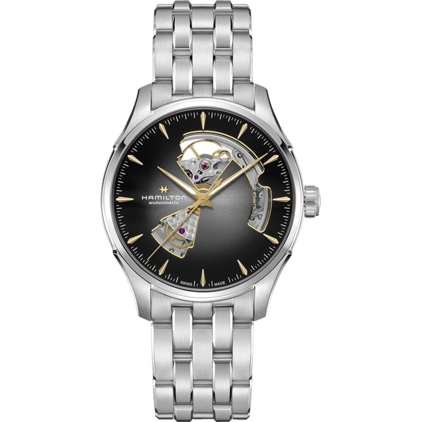 Hamilton Jazzmaster Open Heart H32675181 (2026) - 40mm Staal (1/1)
