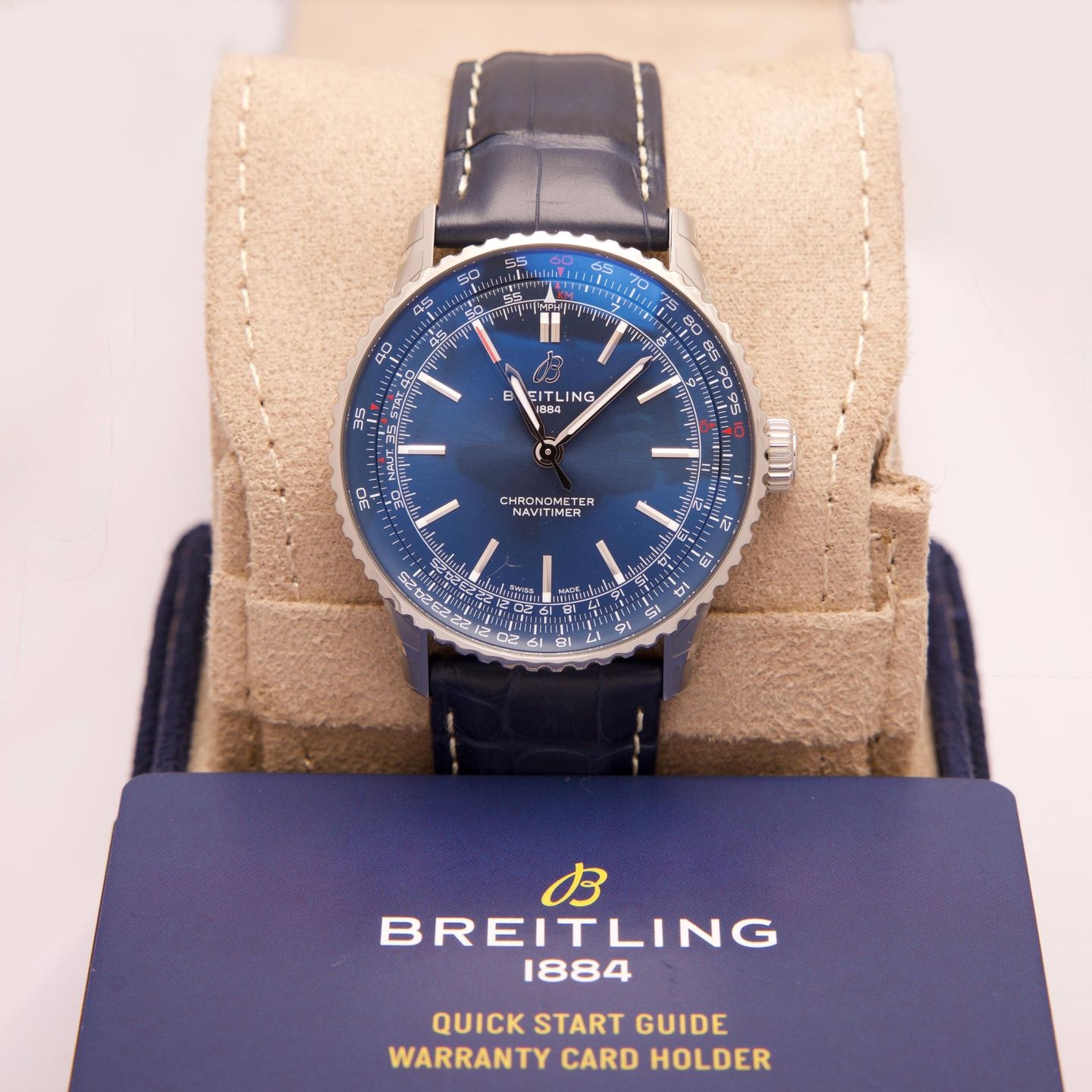 Breitling Navitimer A17329161C1P1 (2026) - Blue dial 41 mm Steel case (1/5)