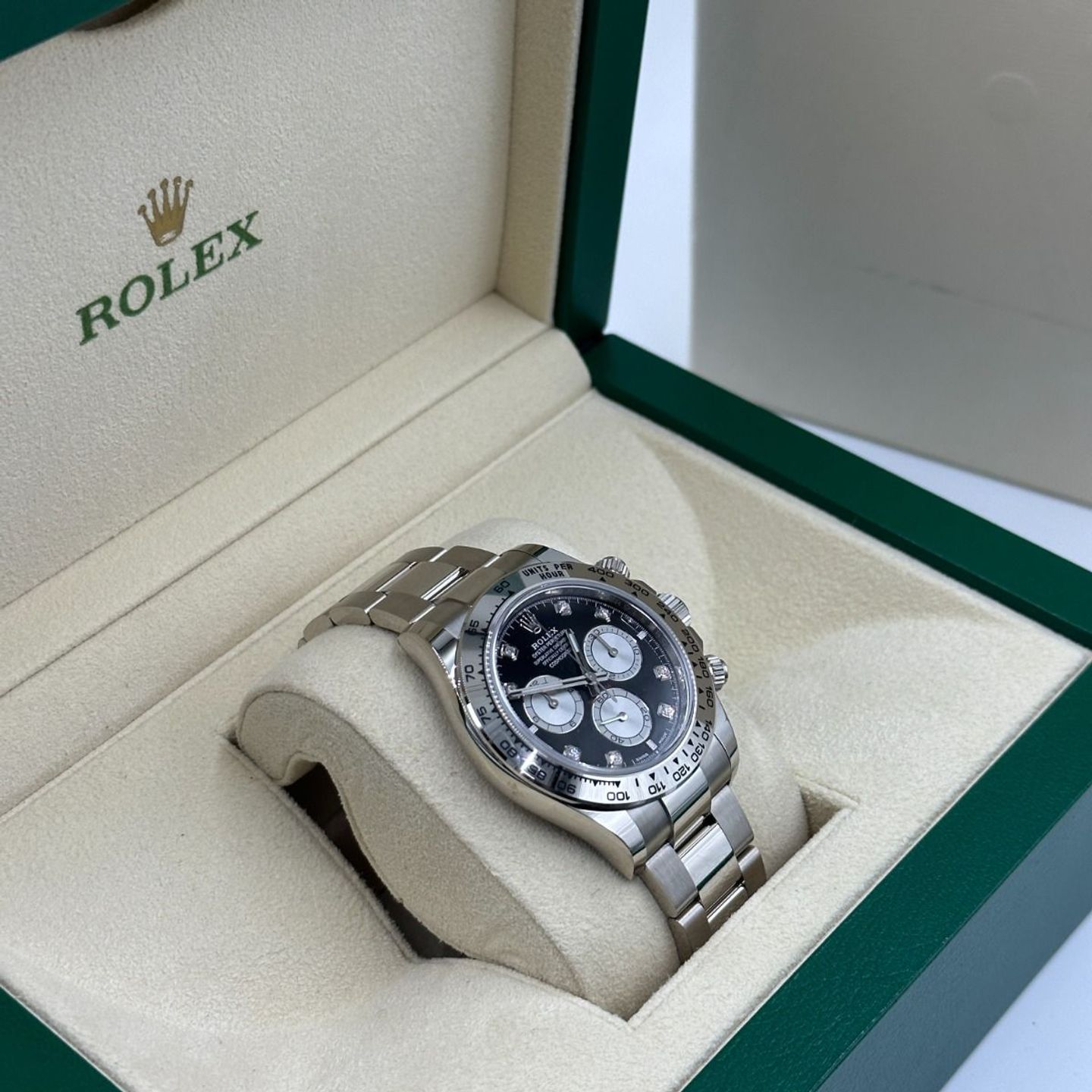 Rolex Daytona 126509 (2024) - Zwart wijzerplaat 40mm Witgoud (3/8)