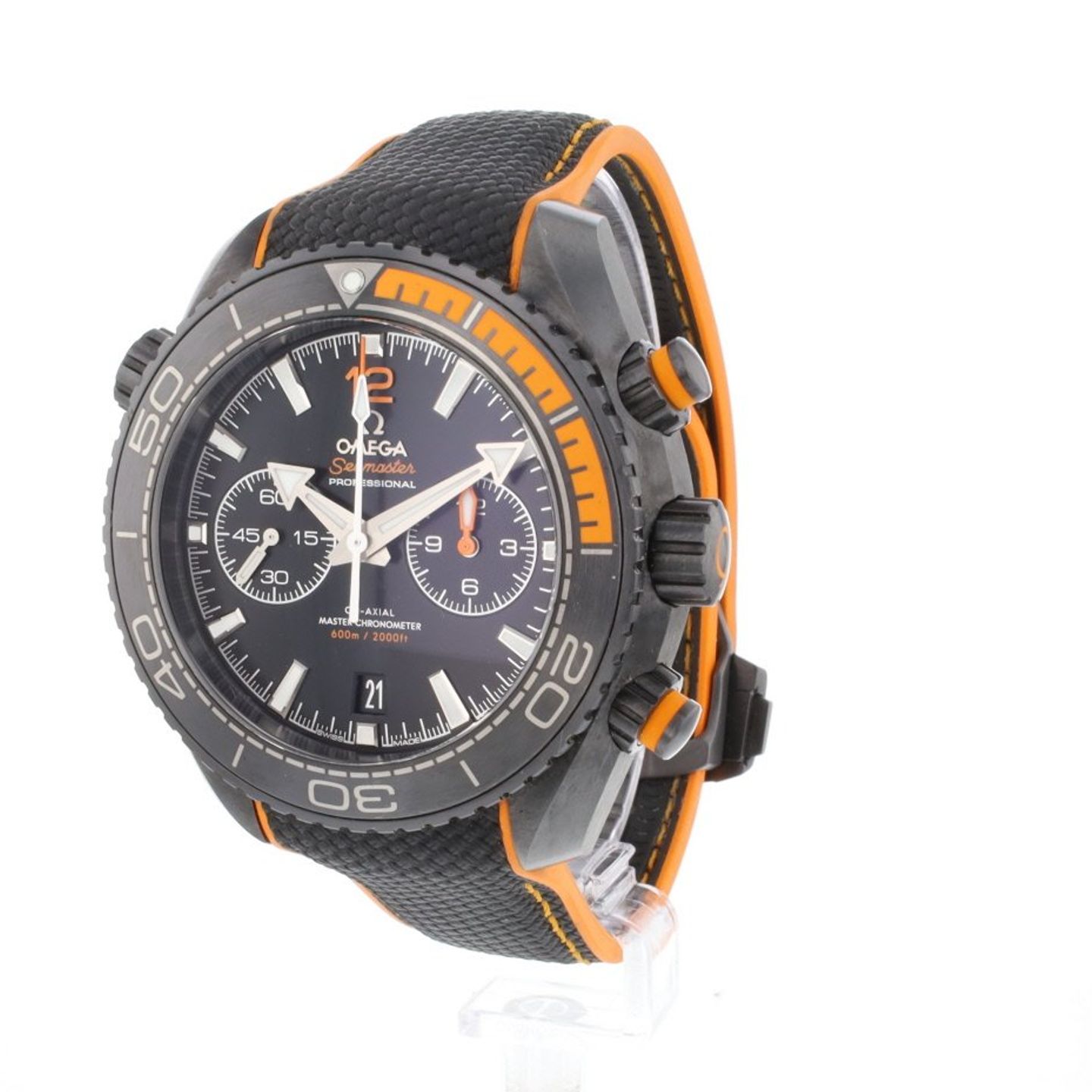 Omega Seamaster Planet Ocean Chronograph 215.92.46.51.01.001 (2018) - Black dial 46 mm Ceramic case (3/3)