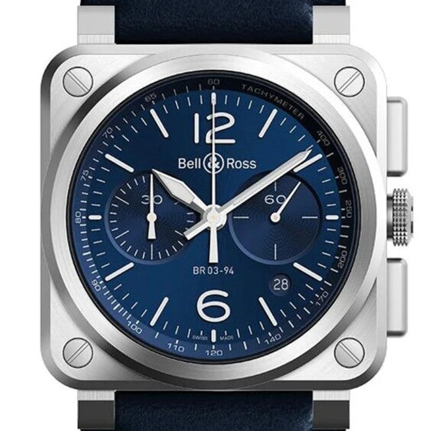 Bell & Ross BR 03-94 Chronographe BR0394-BLU-ST/SCA - (1/1)