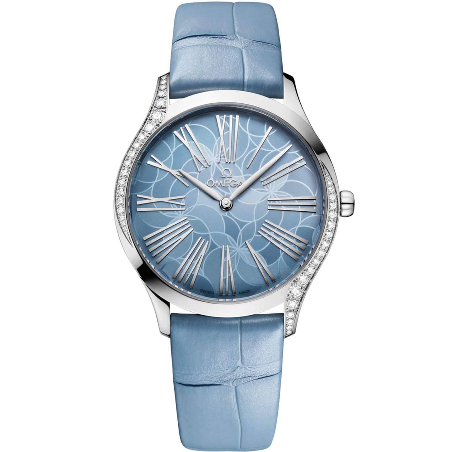 Omega De Ville Trésor 428.18.36.60.03.002 (2025) - Blauw wijzerplaat 36mm Staal (1/1)