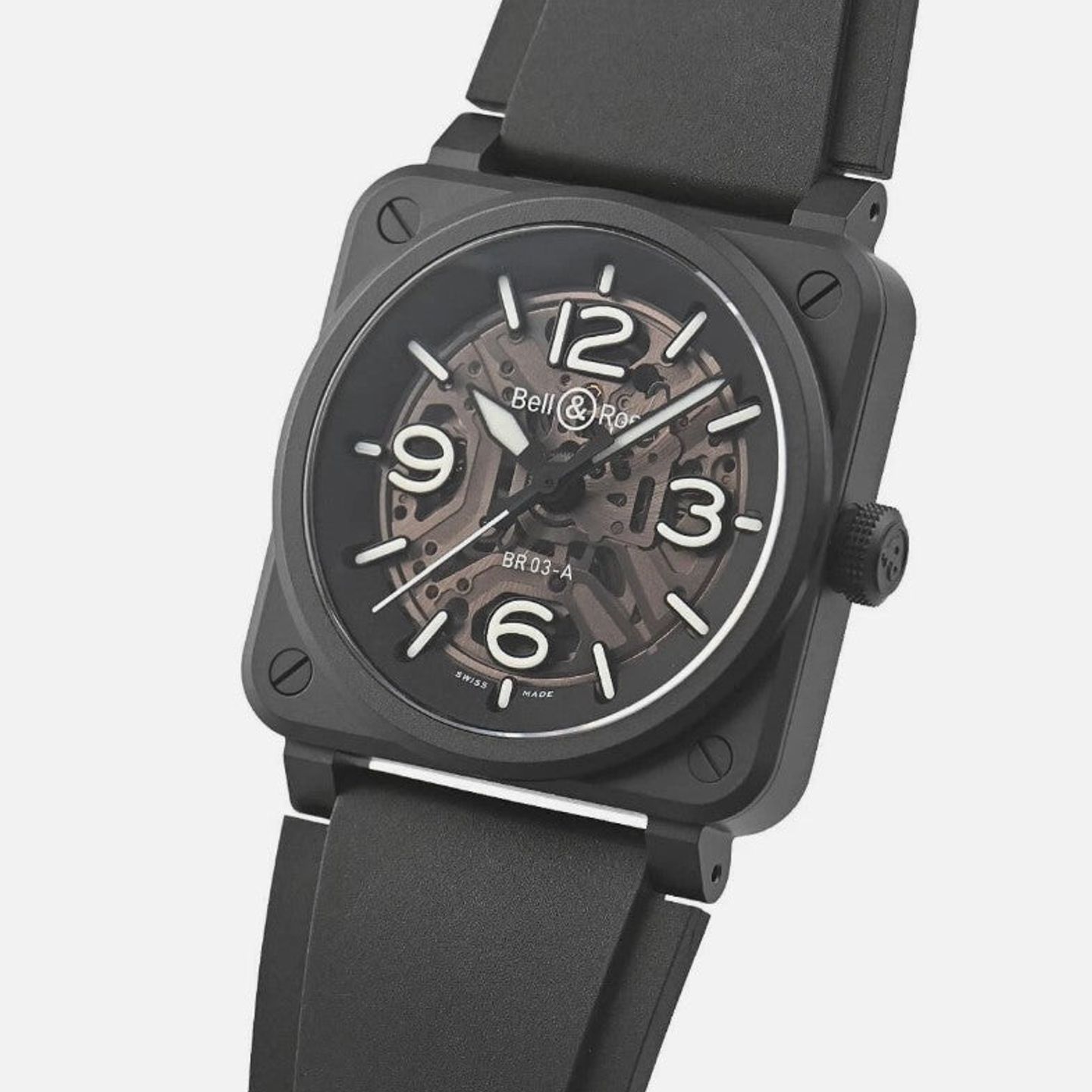 Bell & Ross BR 03 BR03A-BL-SKCE/SRB - (1/1)