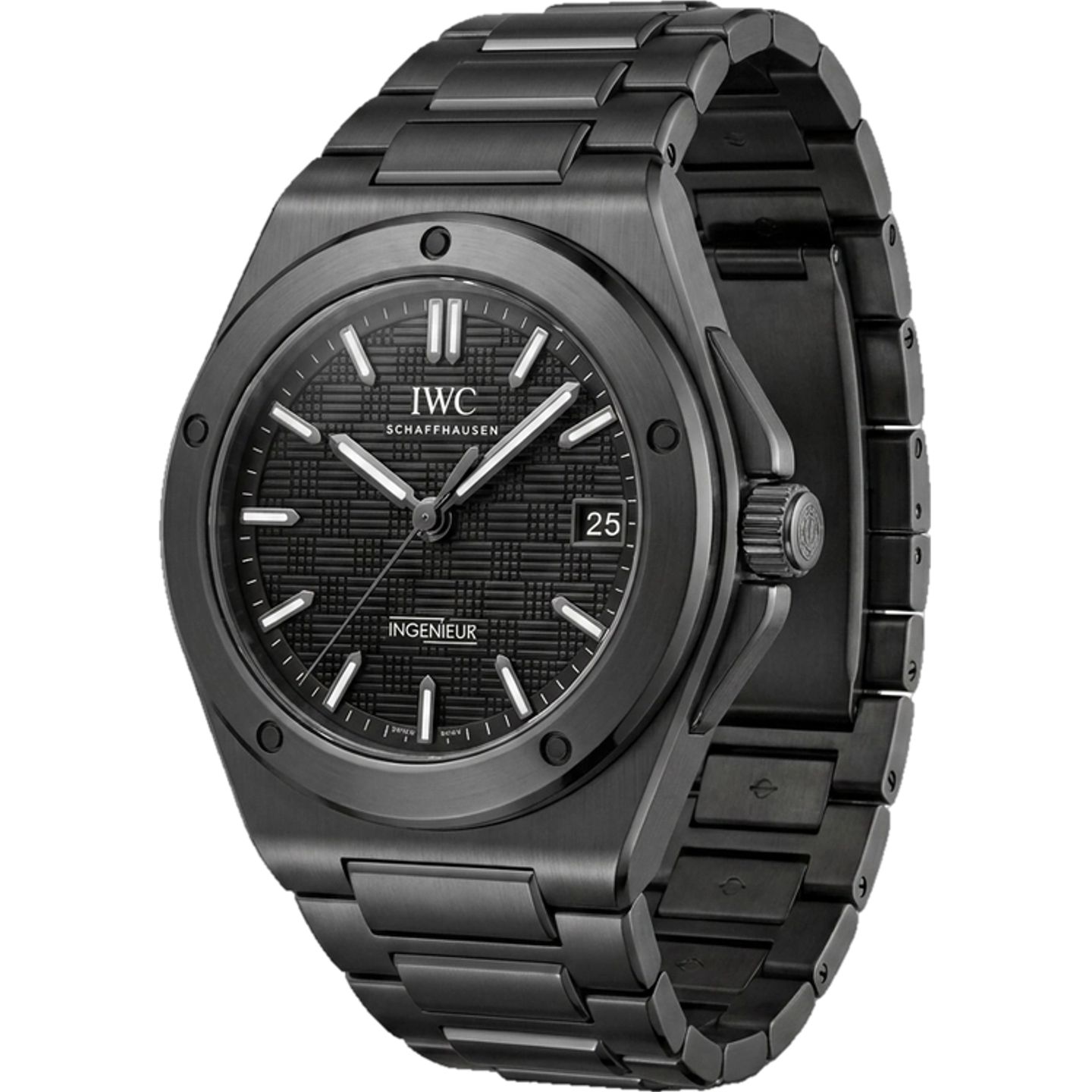 IWC Ingenieur Automatic IW338903 (2026) - Black dial 42 mm Ceramic case (1/1)