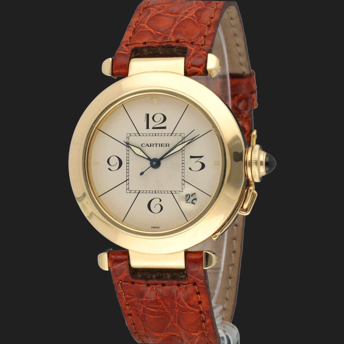 Cartier Santos Galbée 119902 (Unknown (random serial)) - 24 mm (1/8)