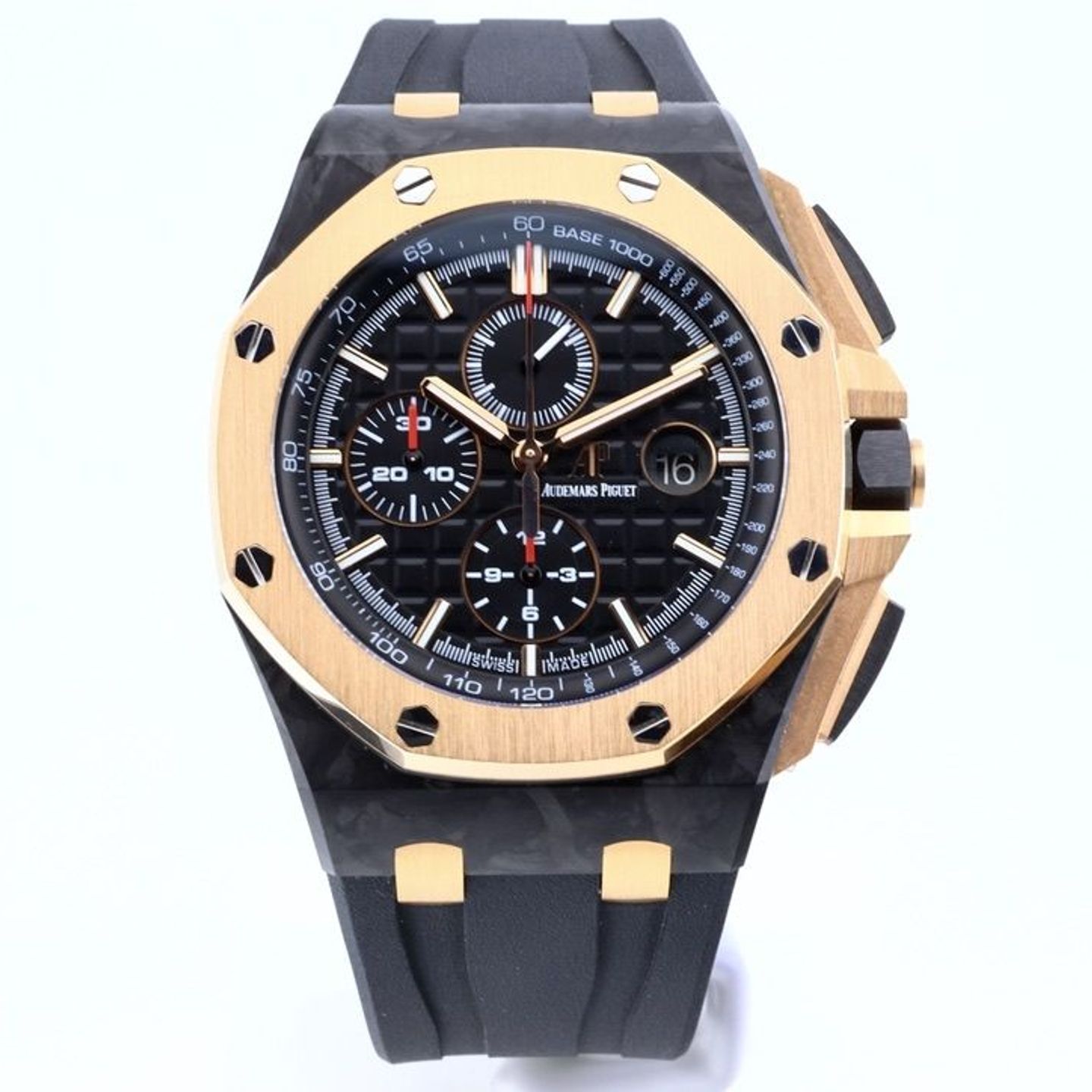 Audemars Piguet Royal Oak Offshore 26406FR.OO.A002CA.01 (2016) - Zwart wijzerplaat 44mm Carbon (1/1)