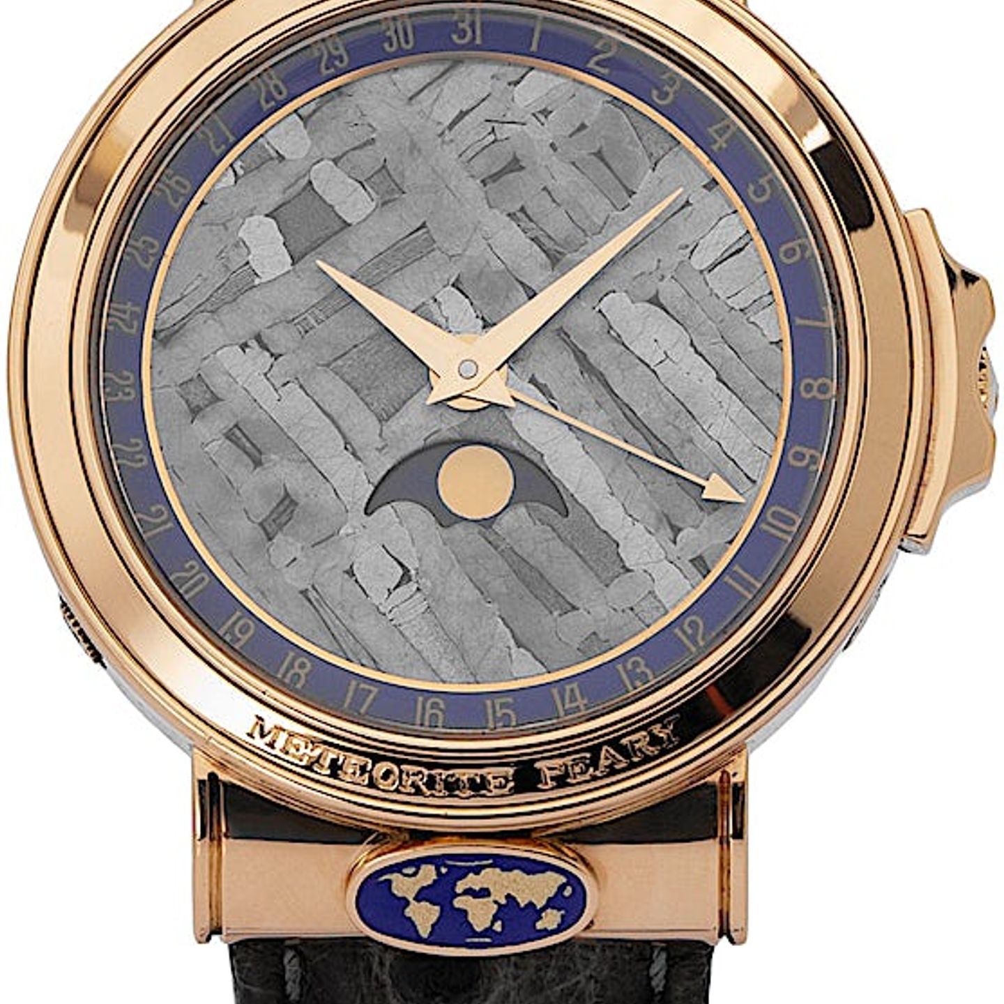Corum Vintage 61.450.56 (1992) - Grey dial Yellow Gold case (2/4)