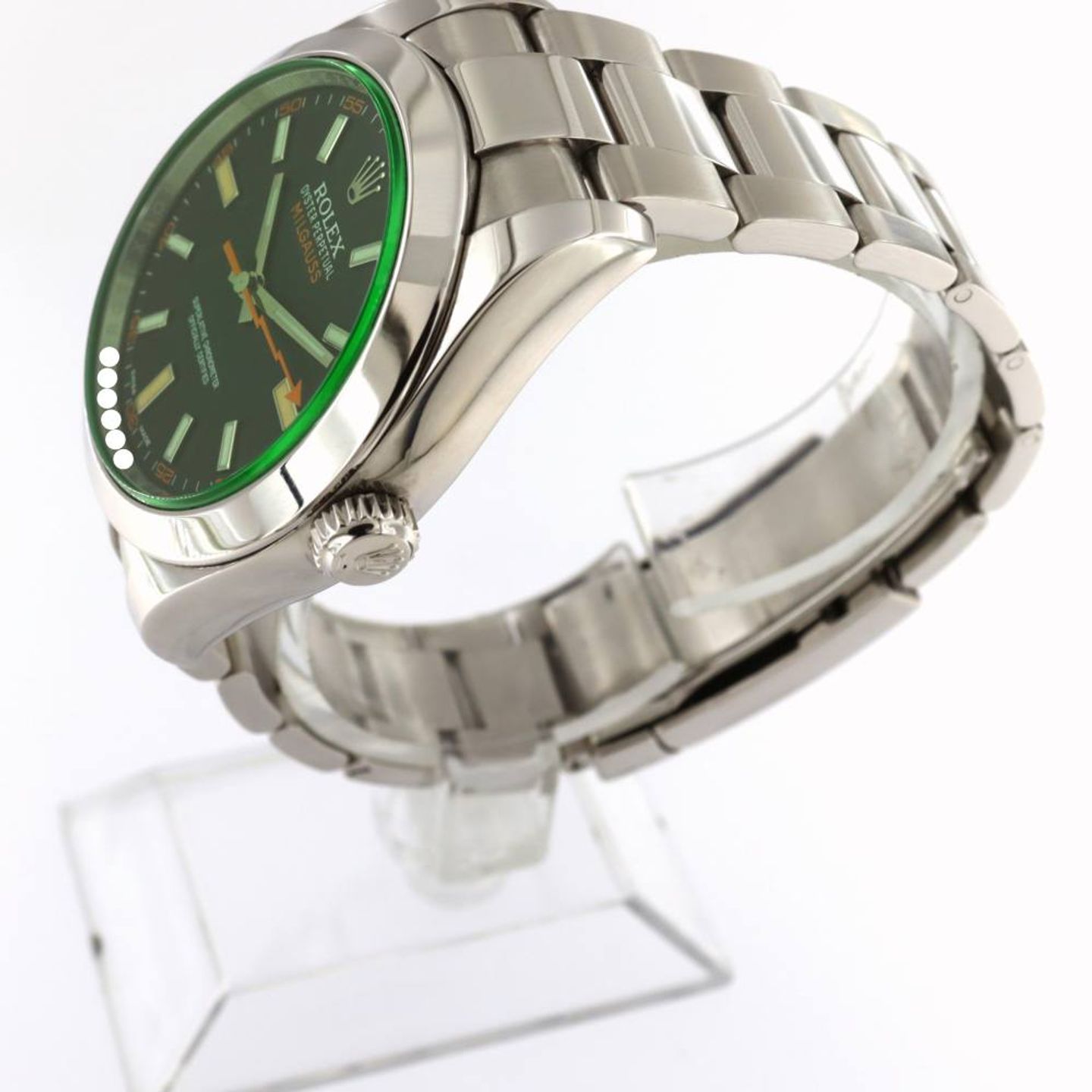Rolex Milgauss 116400GV (2021) - 40 mm Steel case (2/7)