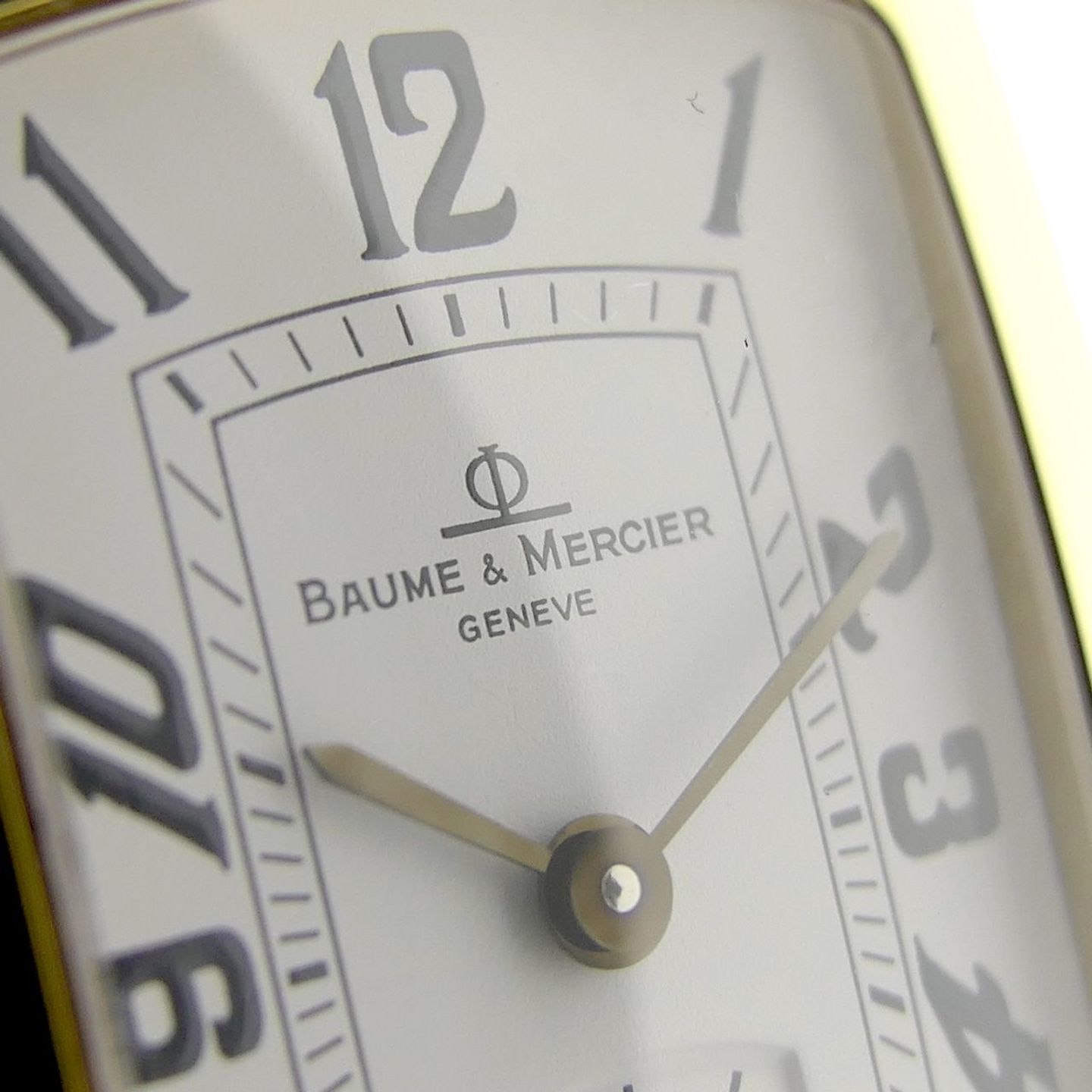 Baume & Mercier Hampton MV045224 (2000) - White dial 26 mm Yellow Gold case (6/8)