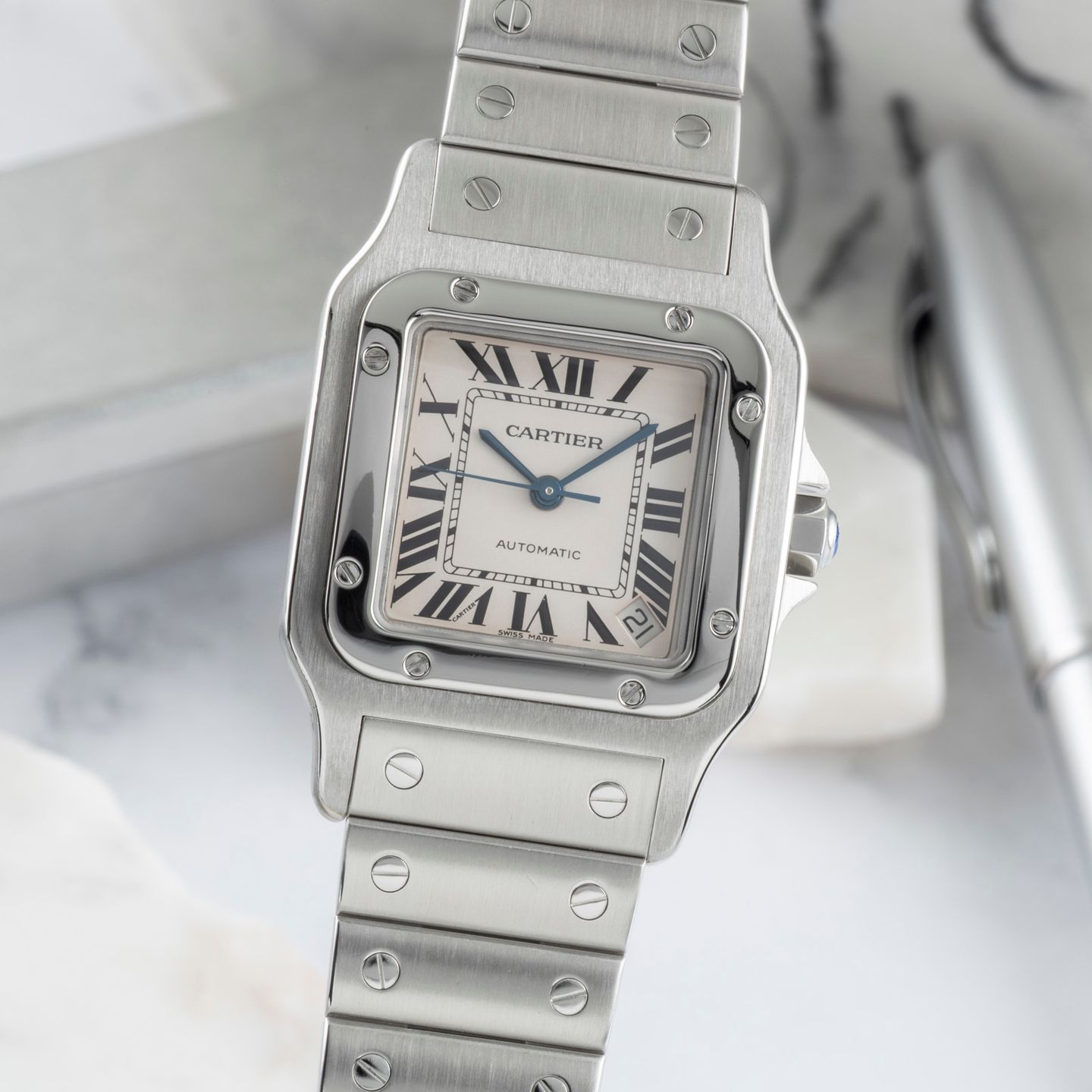 Cartier Santos Galbée 2823 - (3/8)