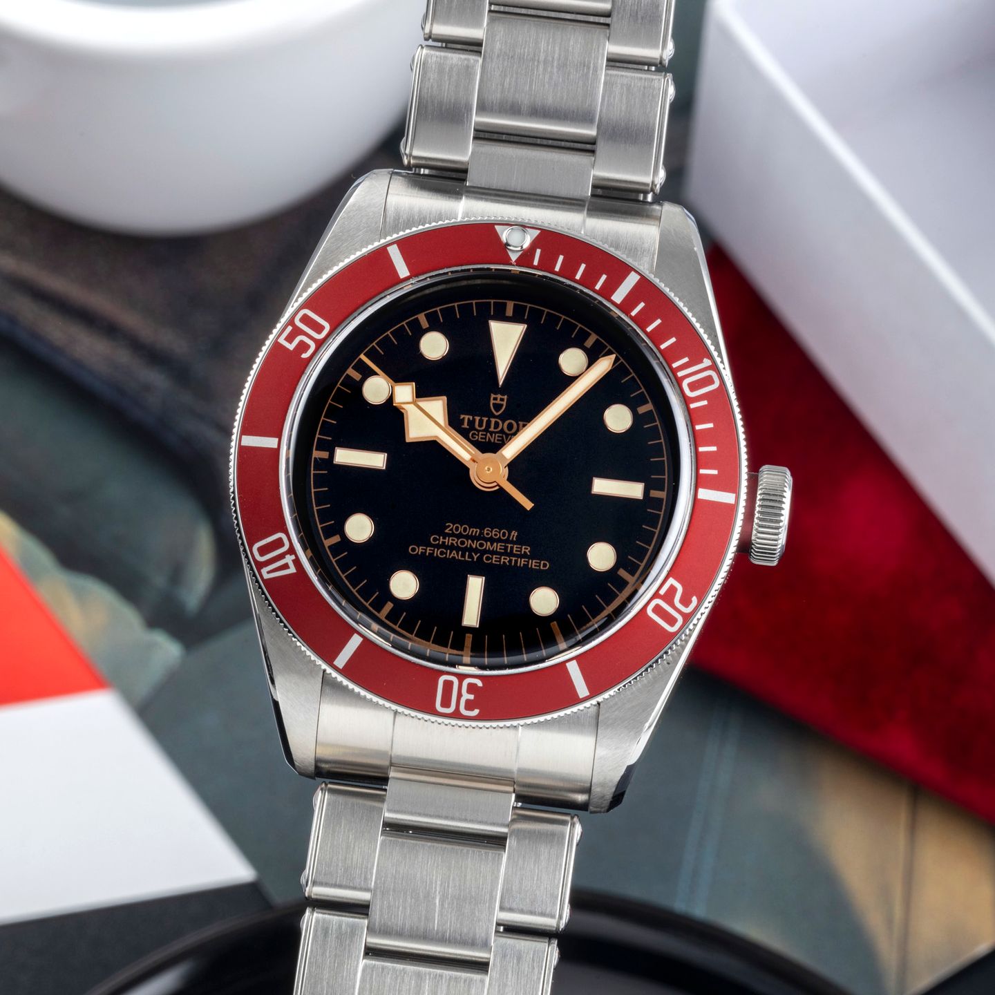 Tudor Black Bay 79230R (Unknown (random serial)) - Black dial 41 mm Steel case (3/8)