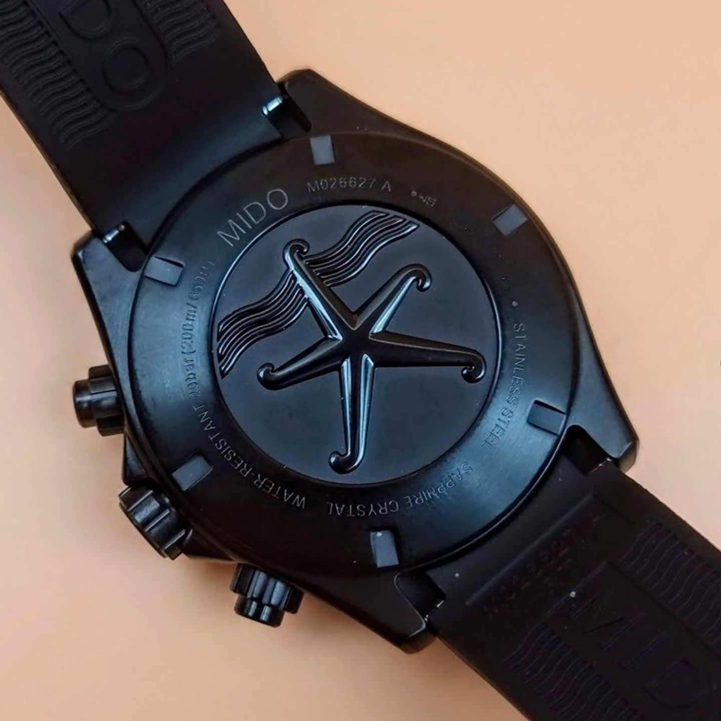 Mido Ocean Star M026.627.37.051.00 (2025) - Black dial 44 mm Steel case (8/8)