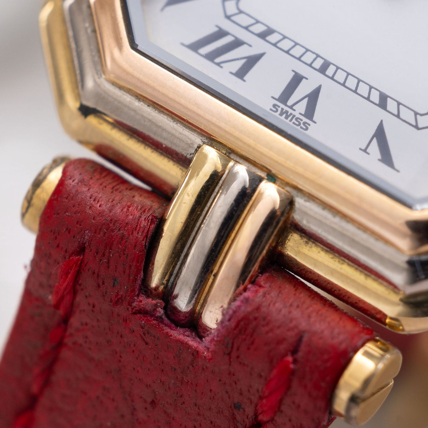 Cartier Trinity 66002 (1980) - White dial 22 mm Unknown case (5/8)