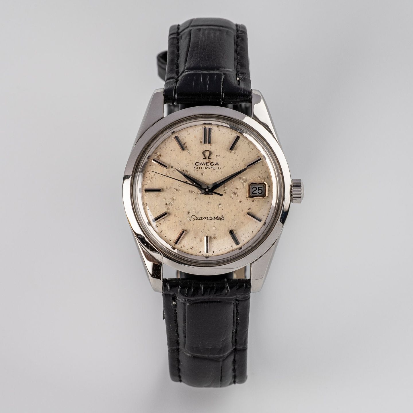 Omega Seamaster 166.01 (1968) - Silver dial 35 mm Steel case (6/8)