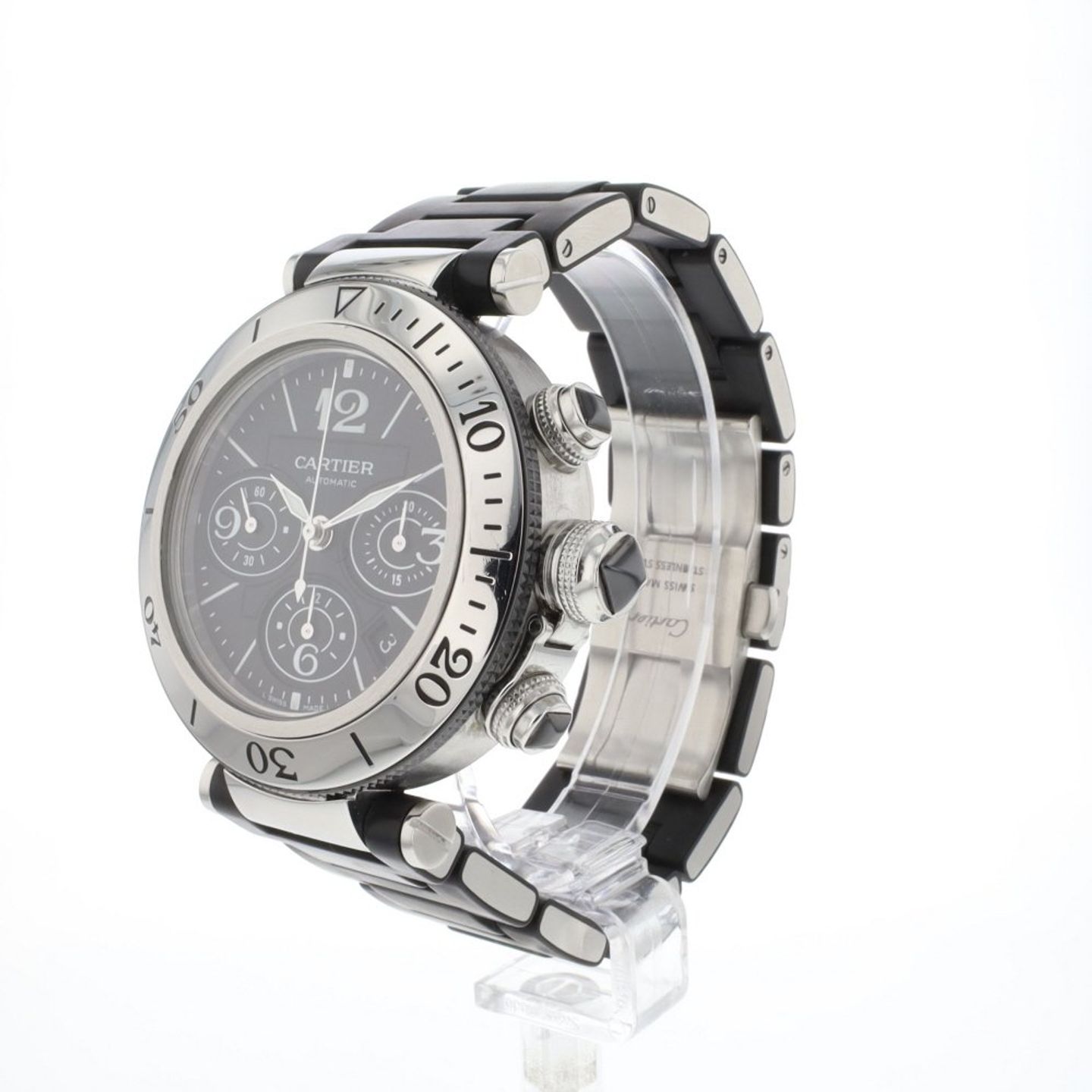 Cartier Pasha Seatimer 2995 (2014) - 42mm Staal (2/6)