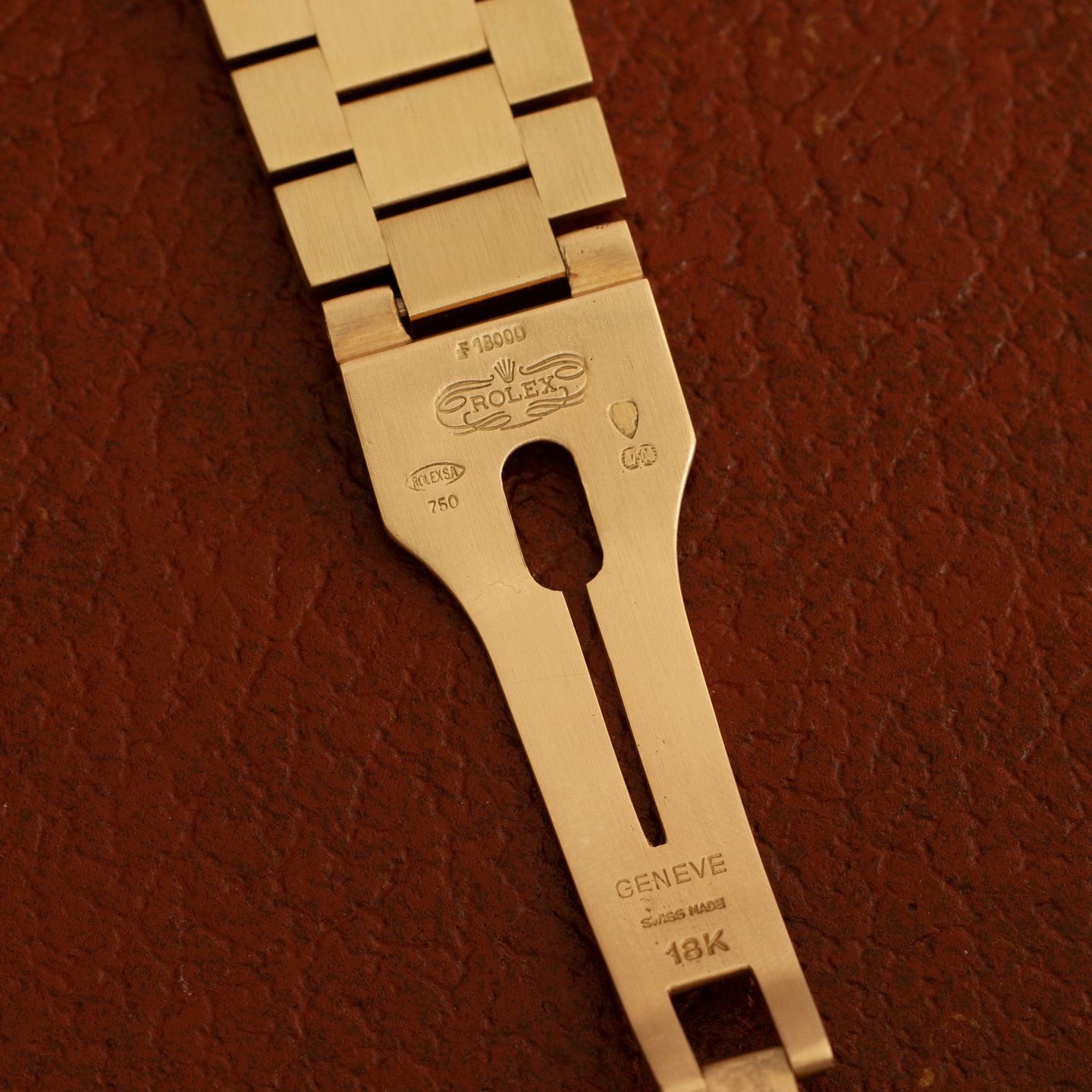Rolex Day-Date 36 18038 (1981) - Champagne dial 36 mm Yellow Gold case (5/8)
