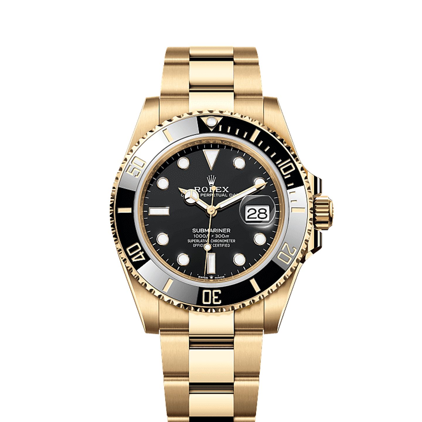 Rolex Submariner Date 126618LN (2025) - Zwart wijzerplaat 41mm Geelgoud (1/1)