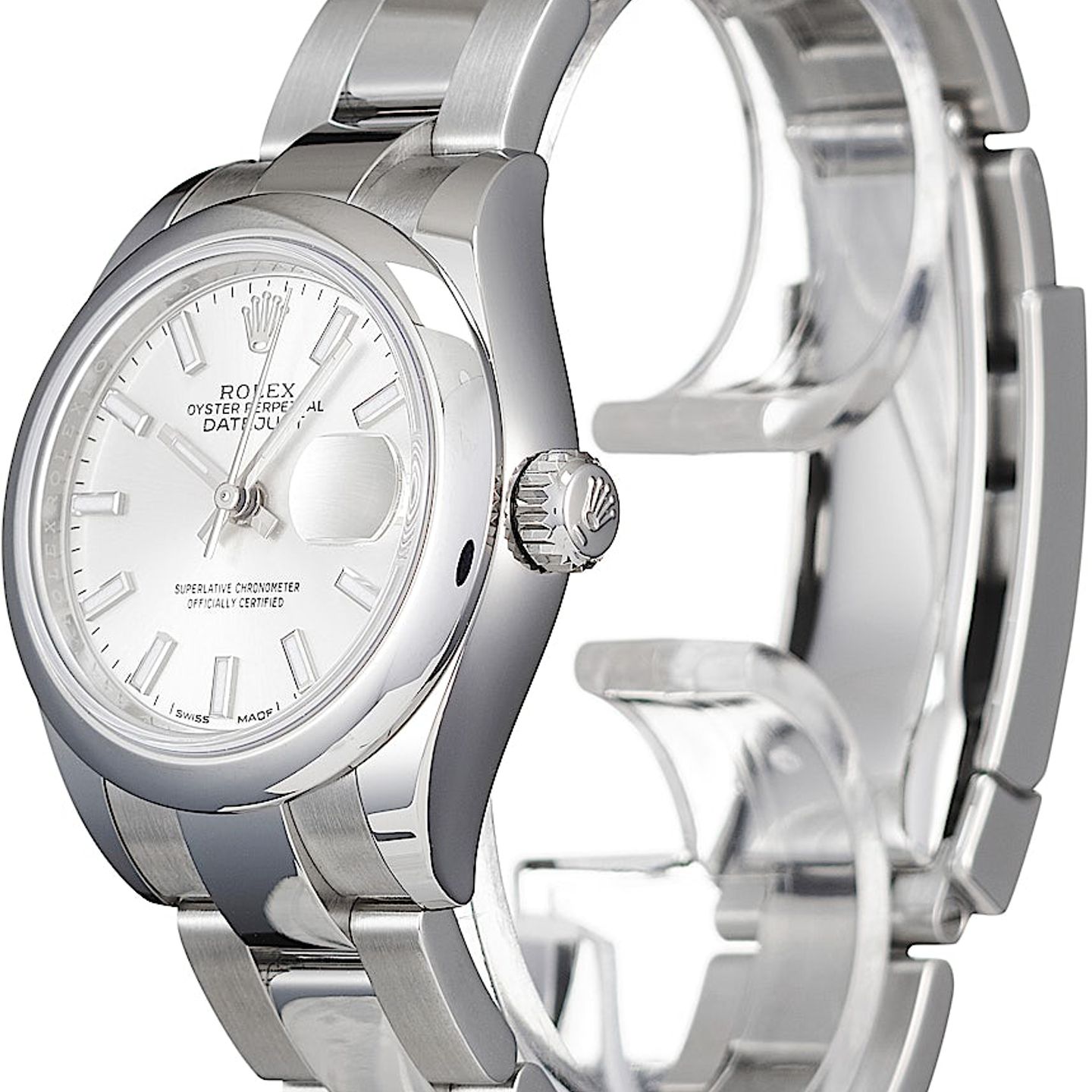 Rolex Lady-Datejust 279160 (2025) - 28 mm Steel case (4/5)
