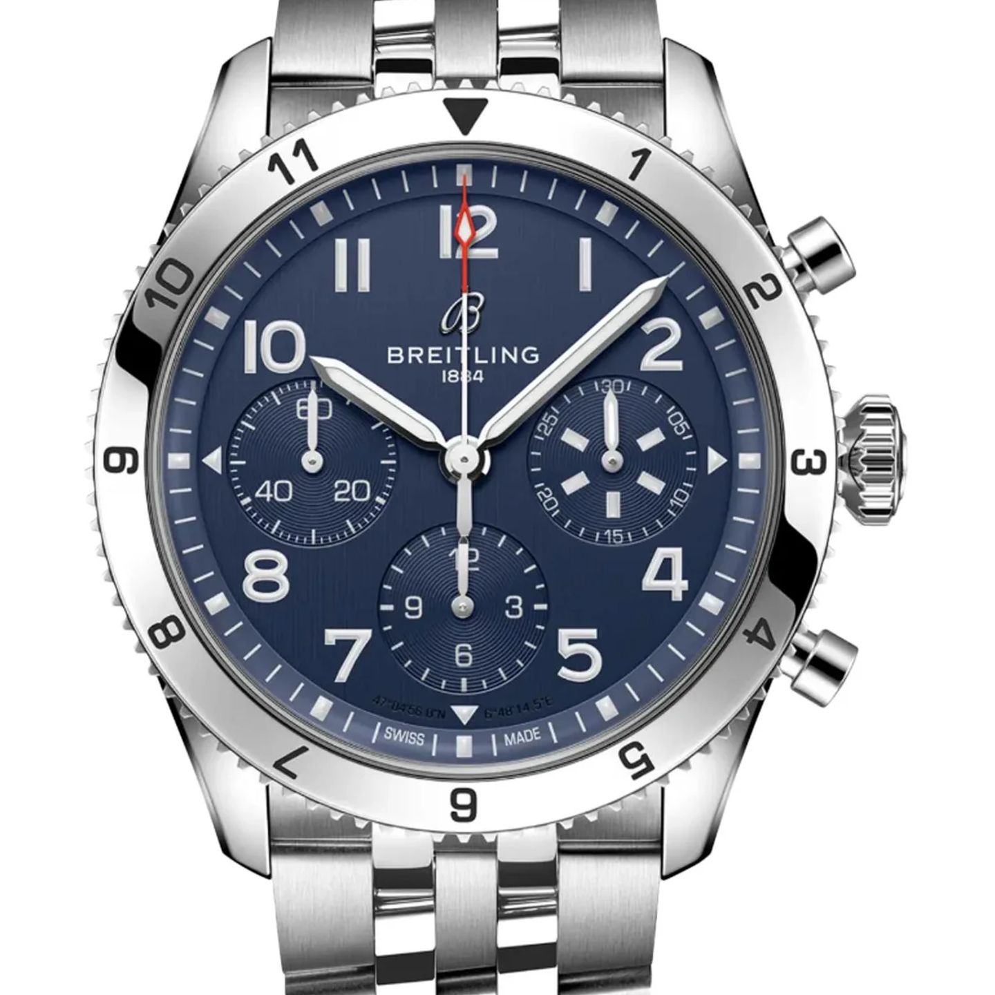 Breitling Classic AVI A233801A1C1A1 (2026) - Blauw wijzerplaat 42mm Staal (1/1)