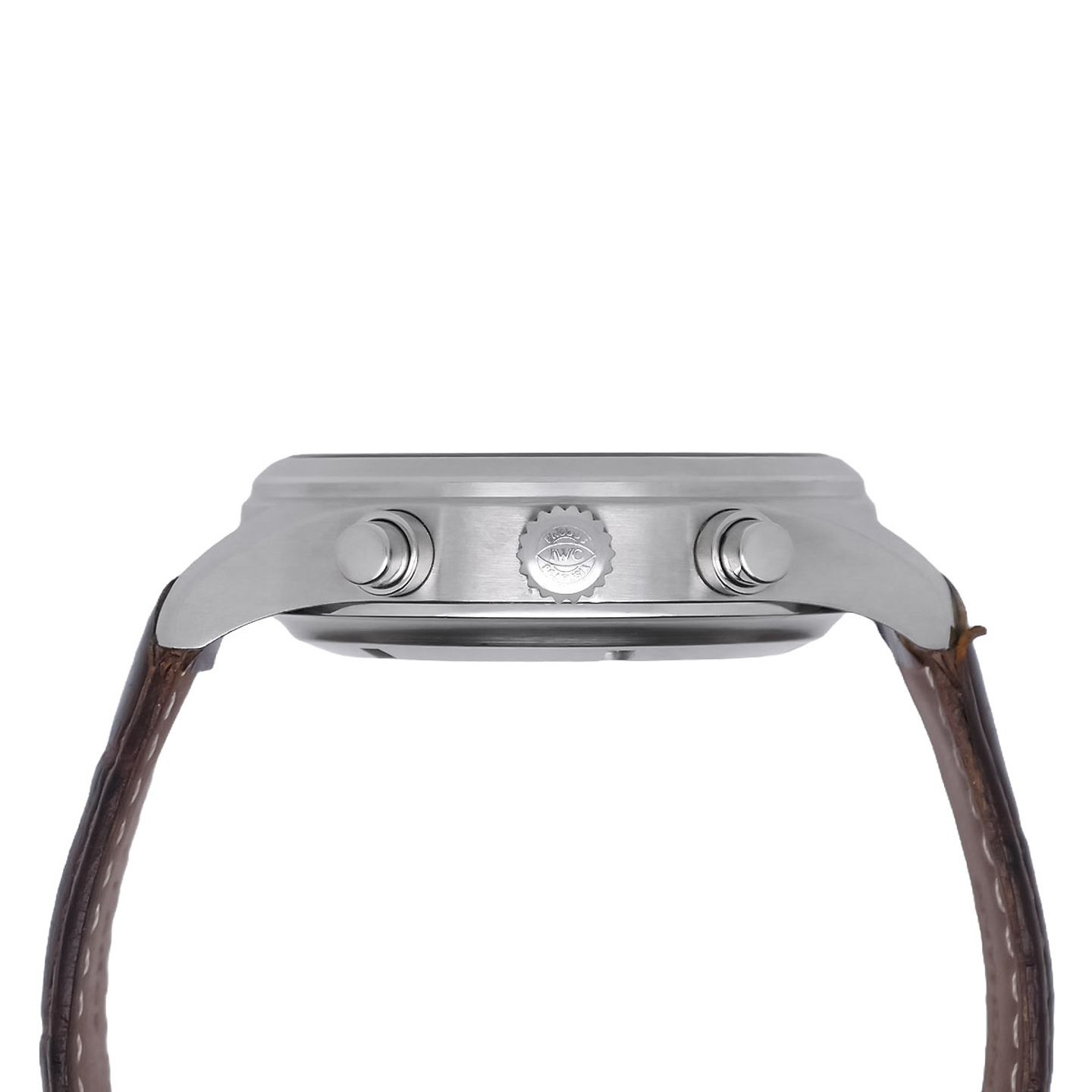 IWC Pilot Spitfire Chronograph IW371702 (2012) - Silver dial 42 mm Steel case (4/7)