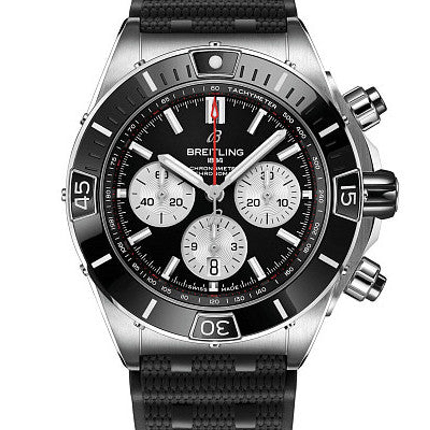 Breitling Chronomat AB0136251B1A2 (2026) - Zwart wijzerplaat 44mm Staal (1/1)