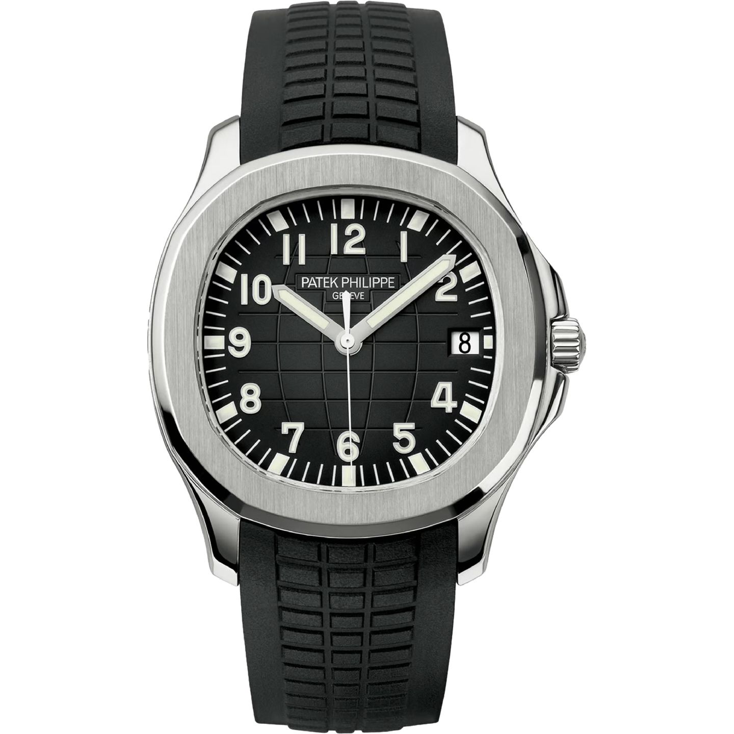 Patek Philippe Aquanaut 5167A-001 (Unknown (random serial)) - Black dial 40 mm Steel case (1/8)