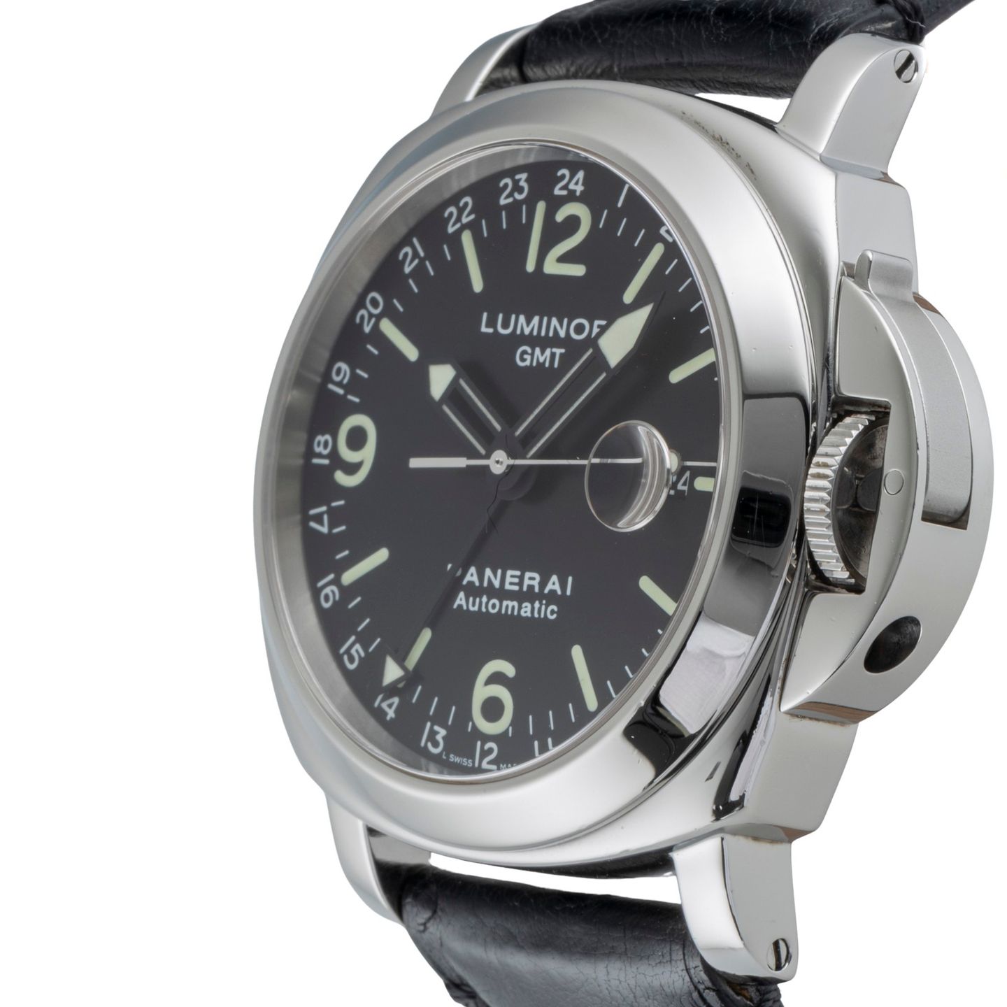 Panerai Luminor PAM00063 (Unknown (random serial)) - Black dial 44 mm Steel case (6/8)