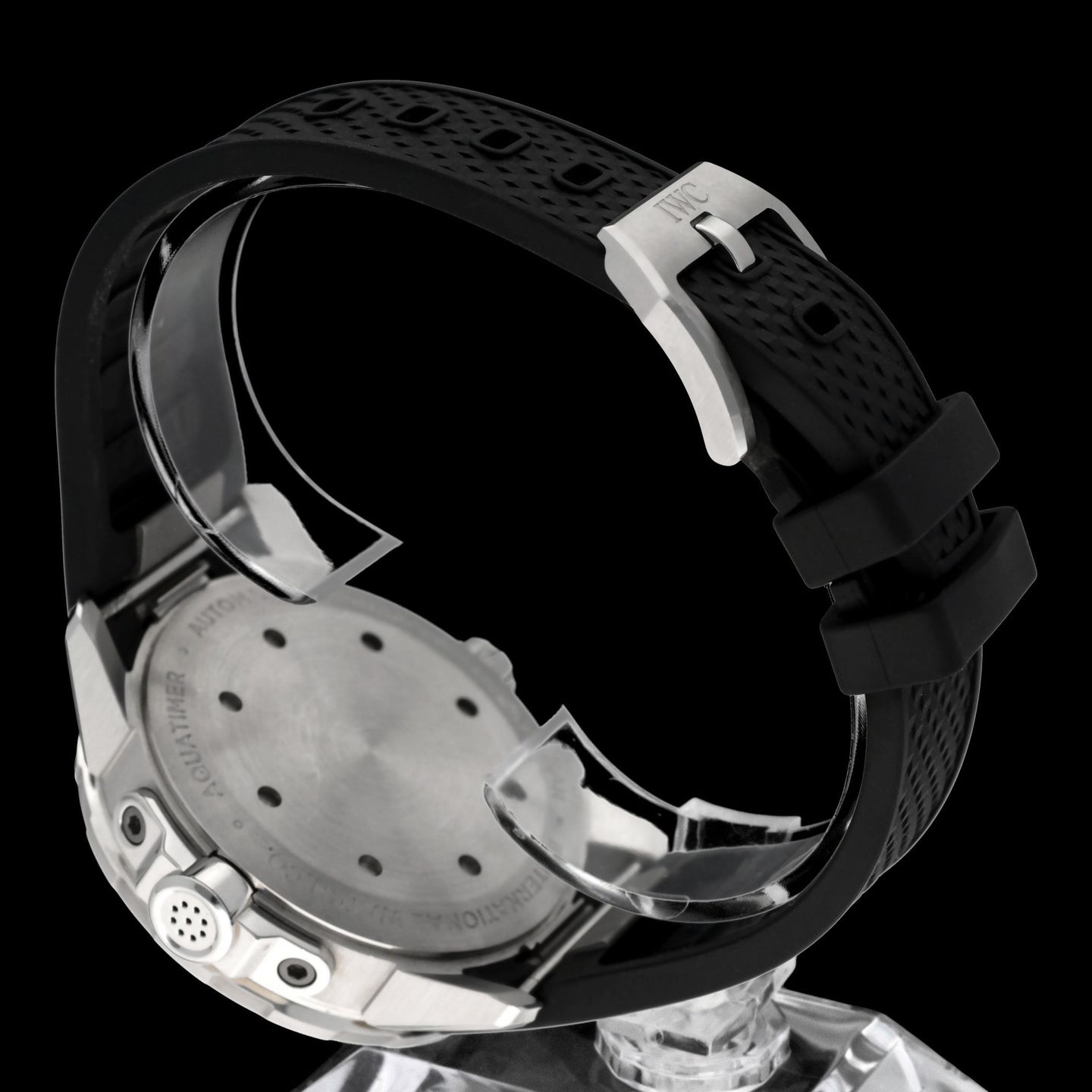 IWC Aquatimer Automatic IW329001 (2020) - Black dial 42 mm Steel case (8/8)