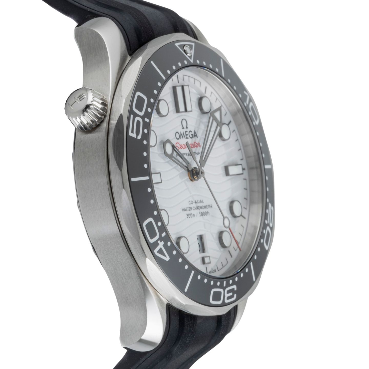 Omega Seamaster Diver 300 M 210.32.42.20.04.001 (Unknown (random serial)) - White dial 42 mm Steel case (7/8)