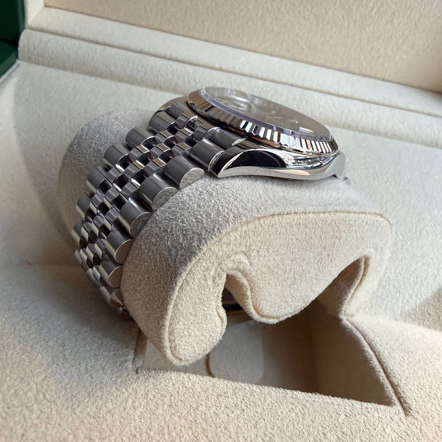 Rolex Datejust 36 126234 (2023) - Green dial 36 mm Steel case (6/7)