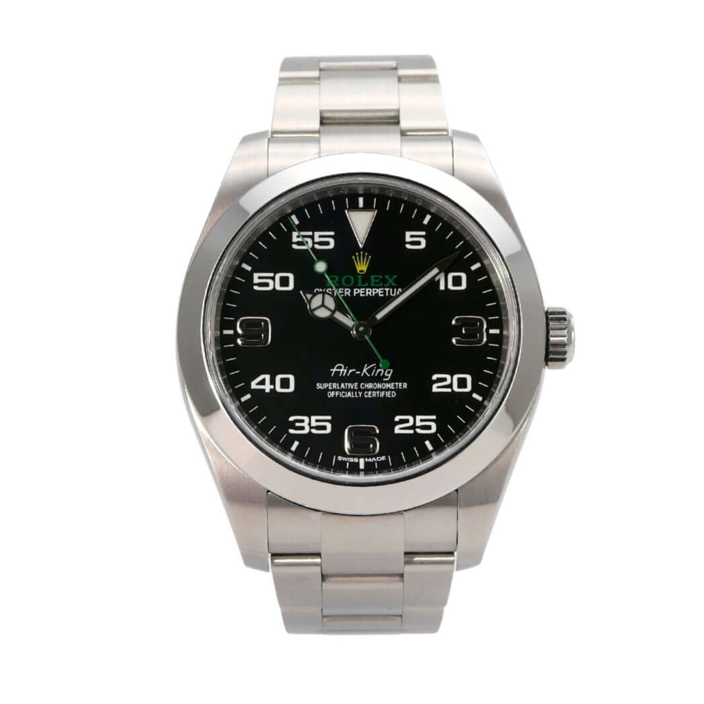 Rolex Air-King 116900 (2020) - Zwart wijzerplaat 40mm Staal (2/8)