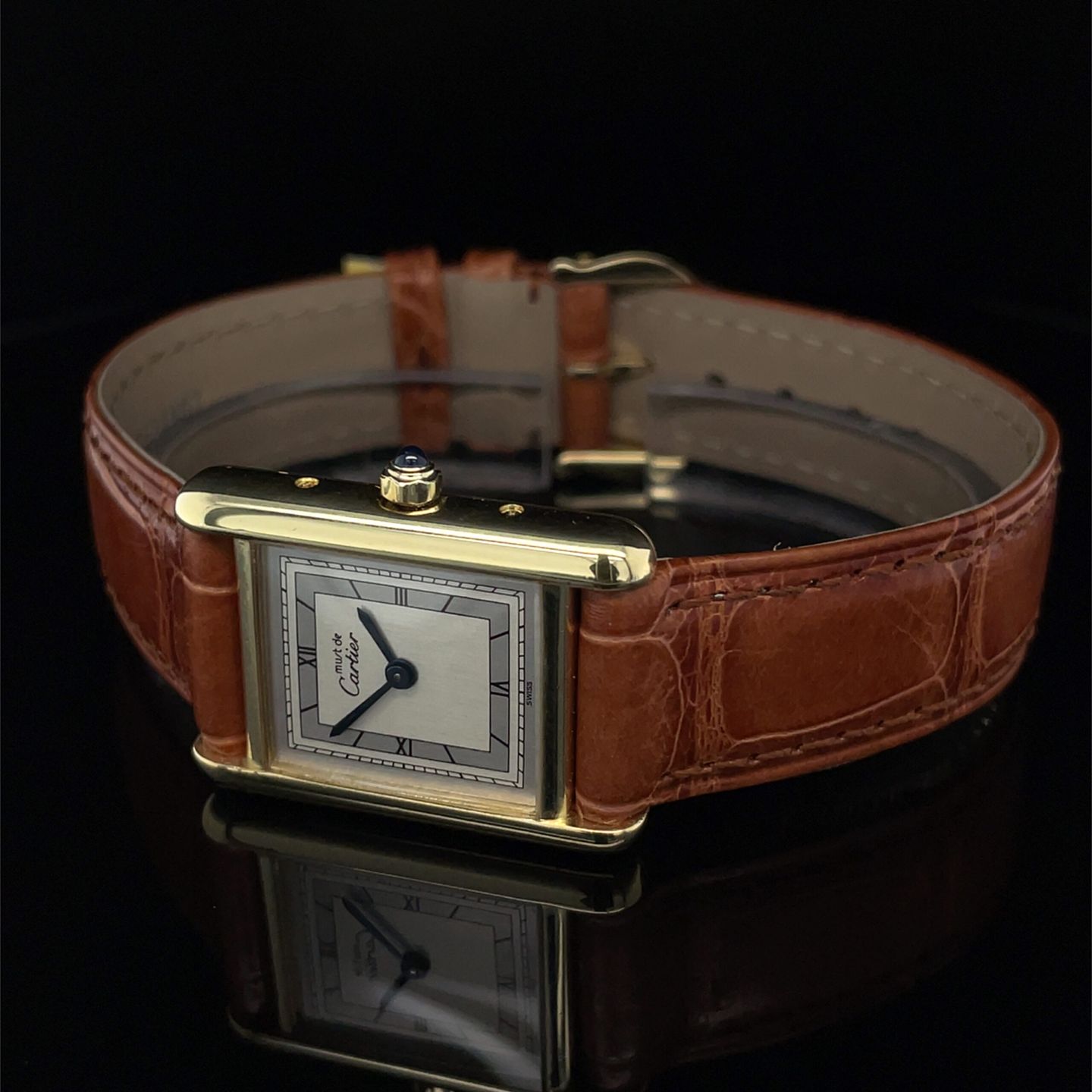 Cartier Tank Vermeil 366001 - (5/8)