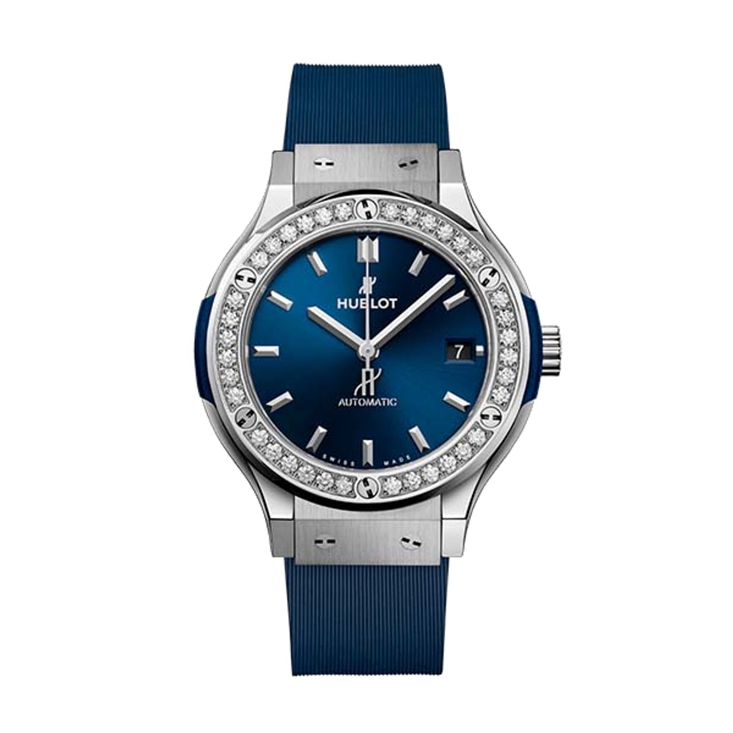 Hublot Classic Fusion Blue 565.NX.7170.RX.1204 (2026) - 38mm Titanium (1/1)