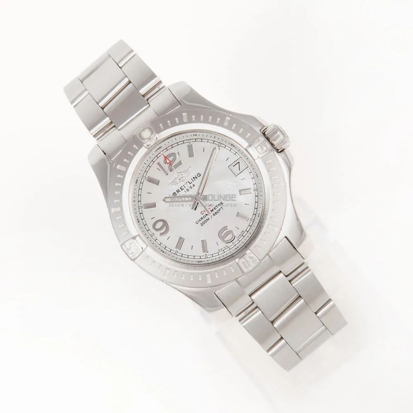 Breitling Colt 36 A7438911/A772/178A (2017) - White dial 36 mm Steel case (2/8)