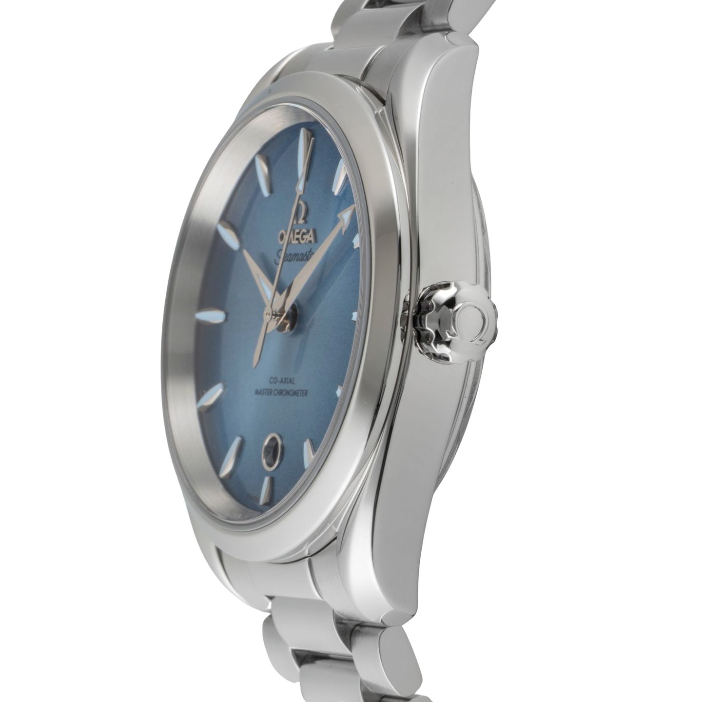 Omega Seamaster Aqua Terra 220.10.38.20.03.004 (Unknown (random serial)) - Blue dial 38 mm Steel case (6/8)