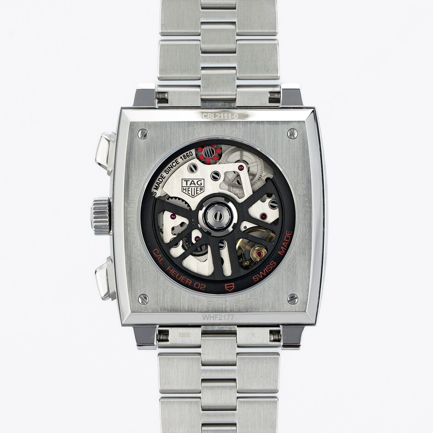 TAG Heuer Monaco CBL2111.BA0644 (Unknown (random serial)) - Blue dial 39 mm Steel case (5/5)