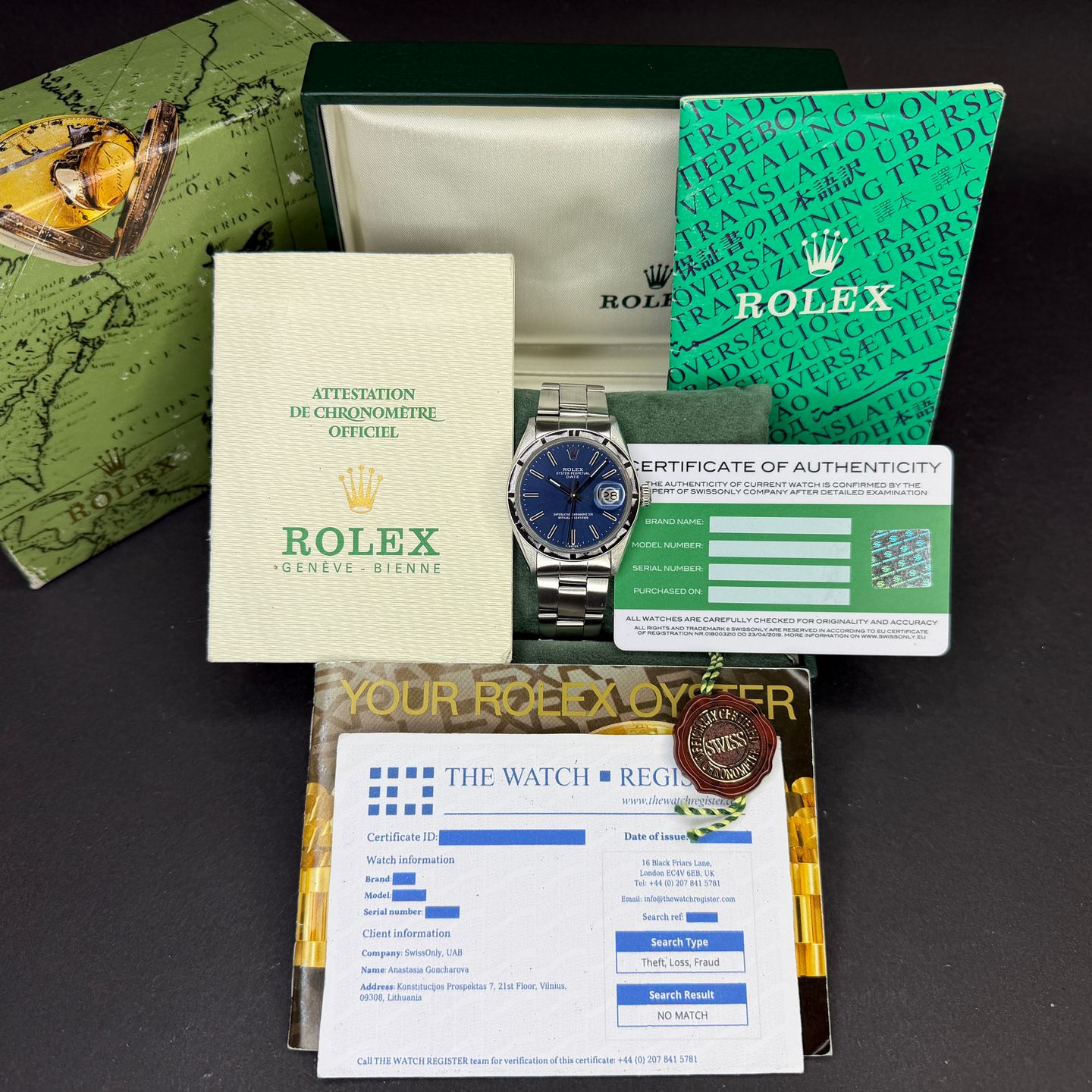 Rolex Oyster Perpetual Date 1501 - (3/8)