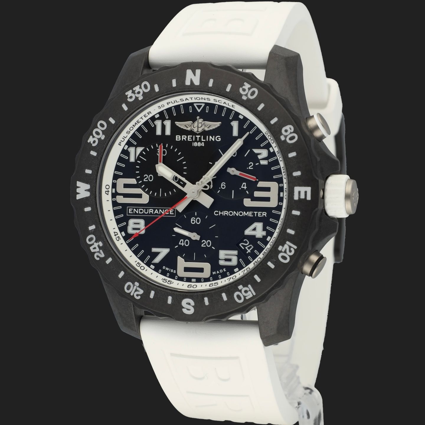 Breitling Endurance Pro X82310A71B1S1 (2024) - Zwart wijzerplaat 44mm Plastic (1/8)